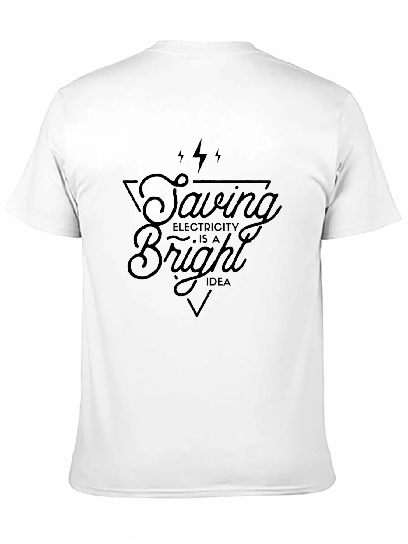 Electric Vehicle Save Electricity Black Cool Gift Basic Graphic T-Shirt – Daily Comfort In Soft Cotton