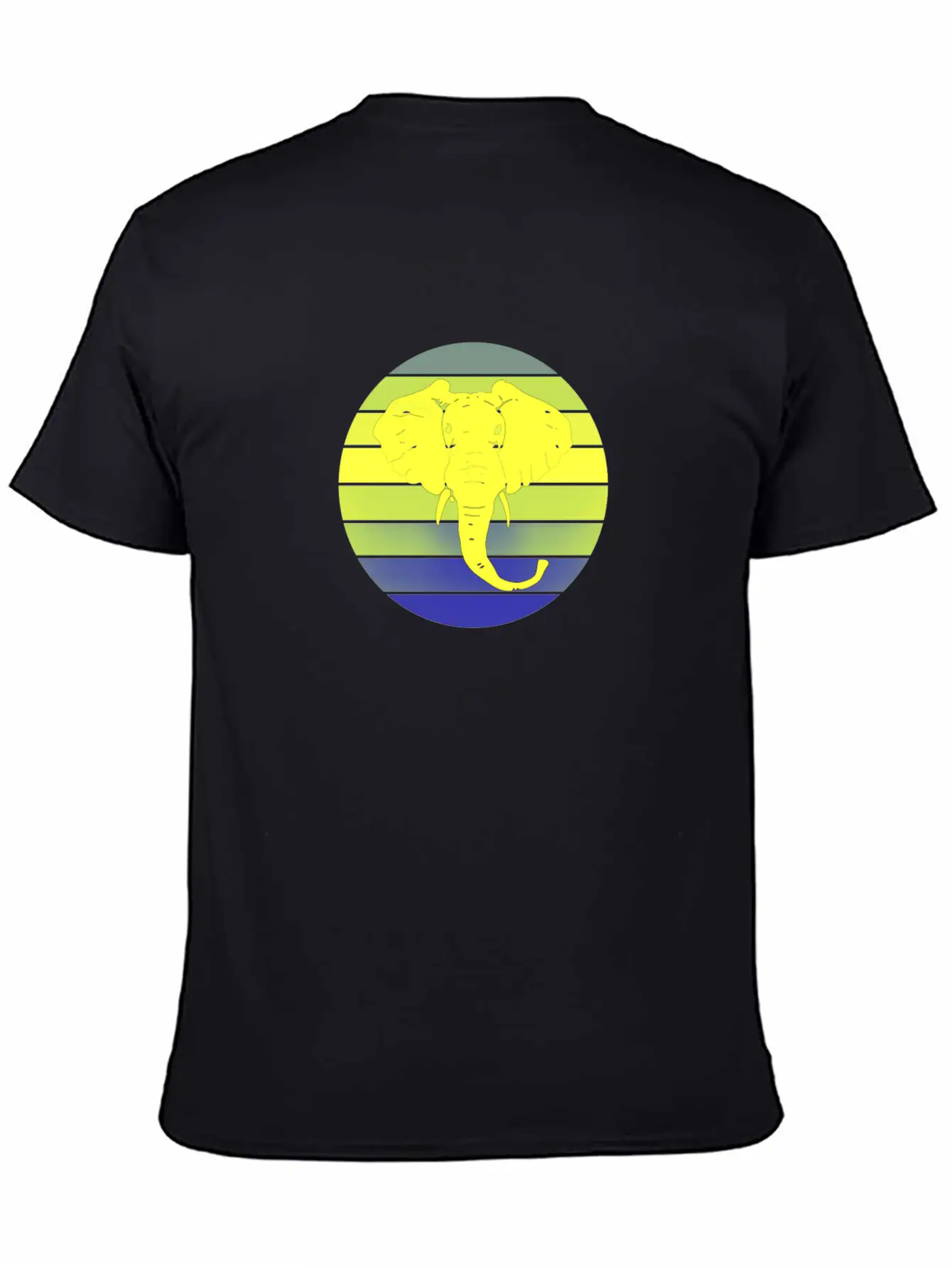 Elephant Animal Sun Elephants Africa Stylish Everyday T-Shirt – Unisex Basic Cotton Tee