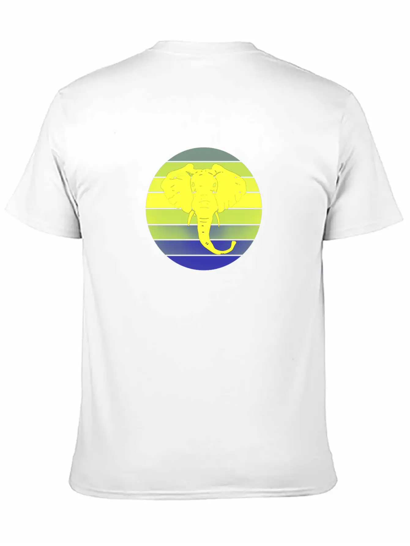 Elephant Animal Sun Elephants Africa Stylish Everyday T-Shirt – Unisex Basic Cotton Tee