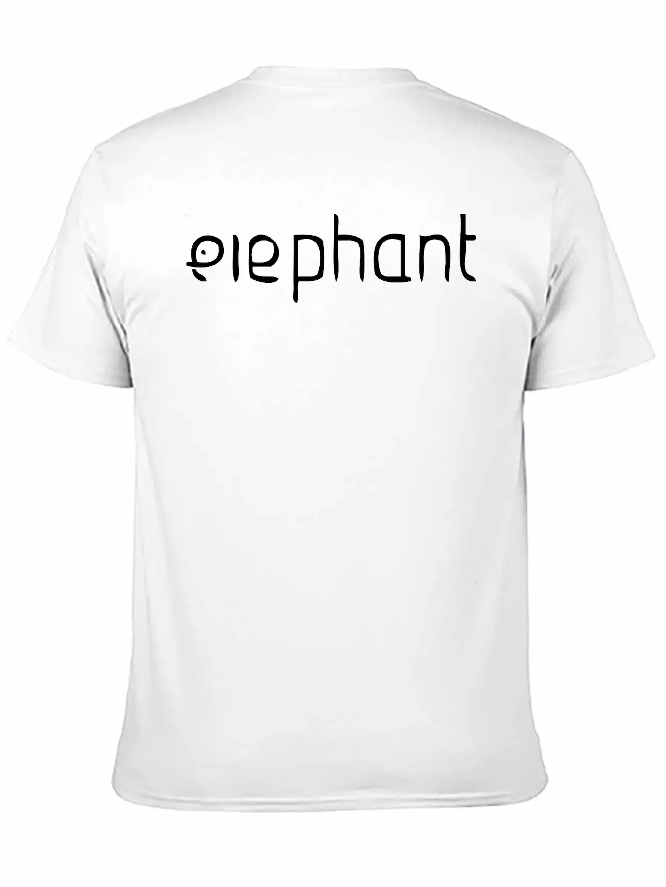 Elephant Logo Basic Graphic T-Shirt – Daily Comfort In Soft Cotton