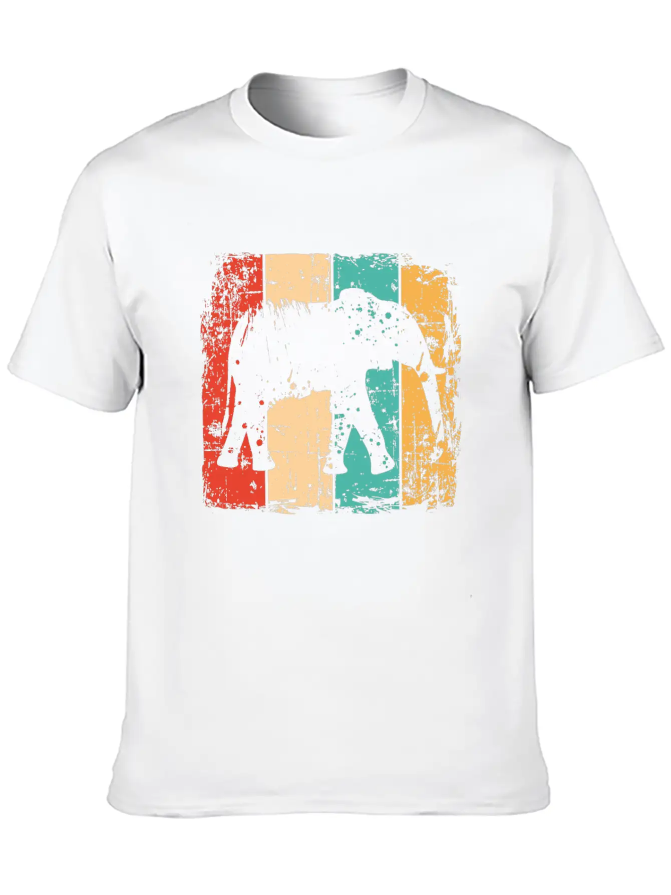 Elephant Stylish Everyday T-Shirt – Unisex Basic Cotton Tee