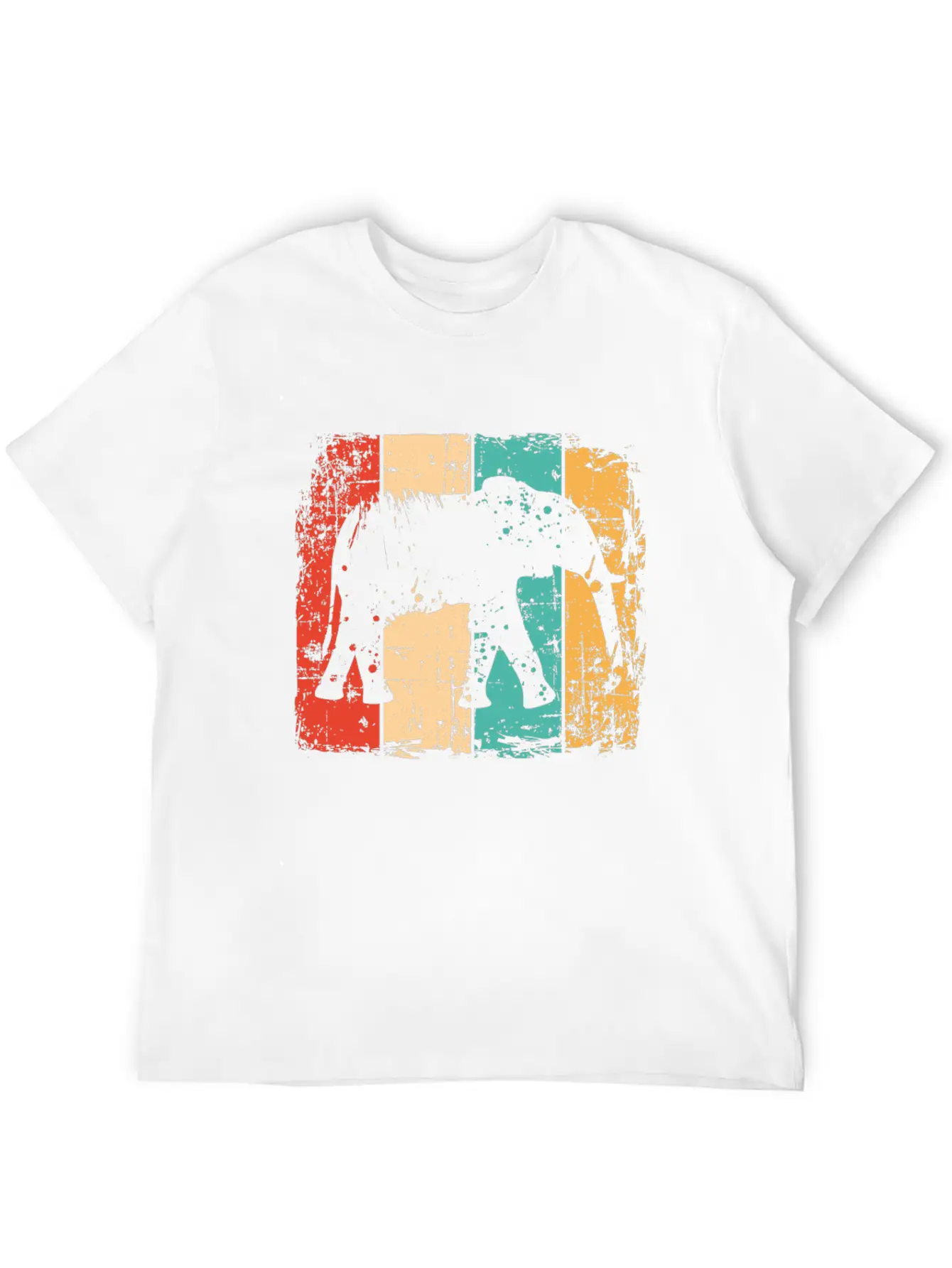Elephant Stylish Everyday T-Shirt – Unisex Basic Cotton Tee