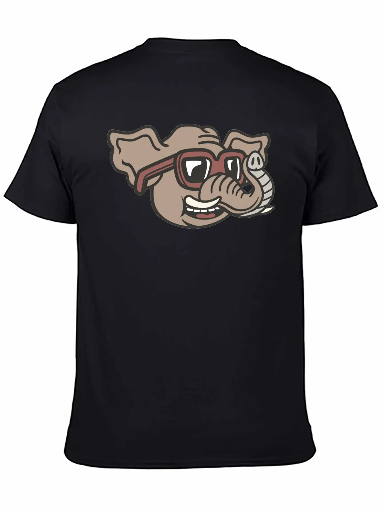 Elephant Unisex Casual T-Shirt – Clean Design For Daily Comfort