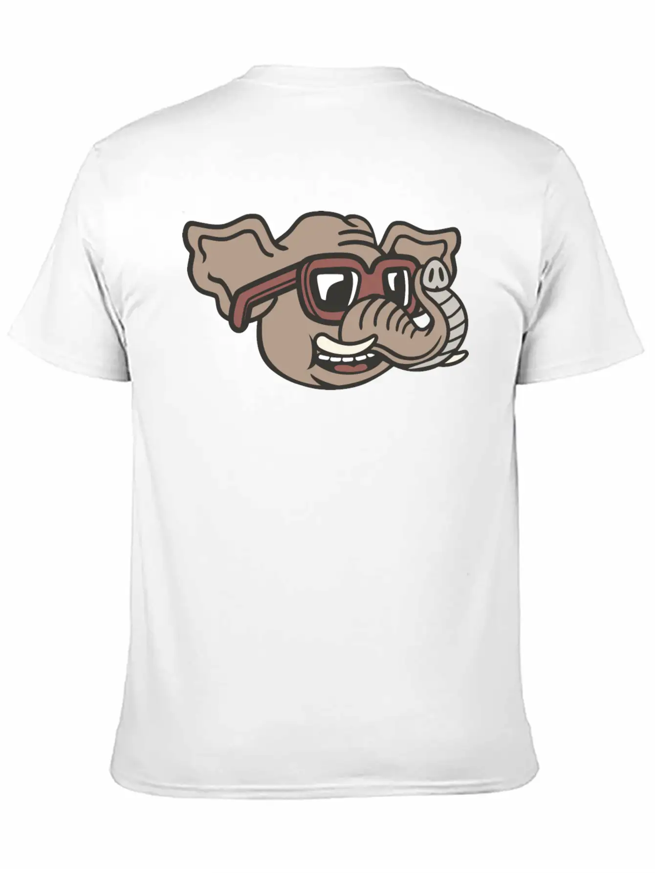 Elephant Unisex Casual T-Shirt – Clean Design For Daily Comfort