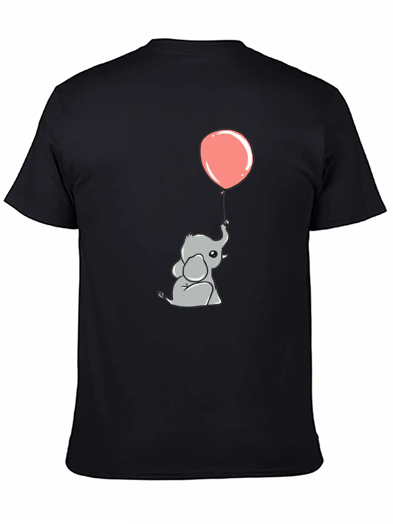 Elephant Unisex Short Sleeve Soft Cotton T-Shirt – Casual Everyday Wear