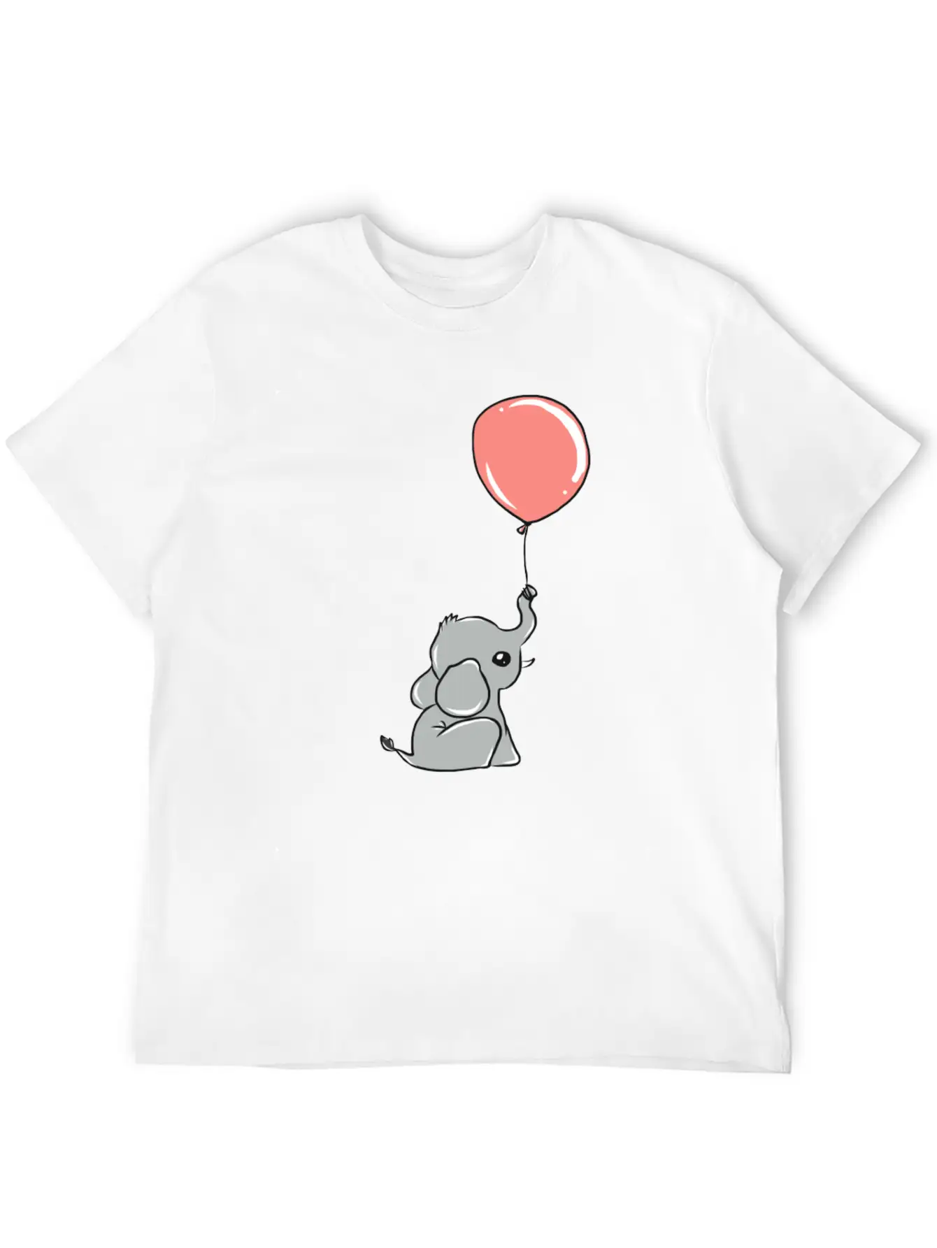 Elephant Unisex Short Sleeve Soft Cotton T-Shirt – Casual Everyday Wear