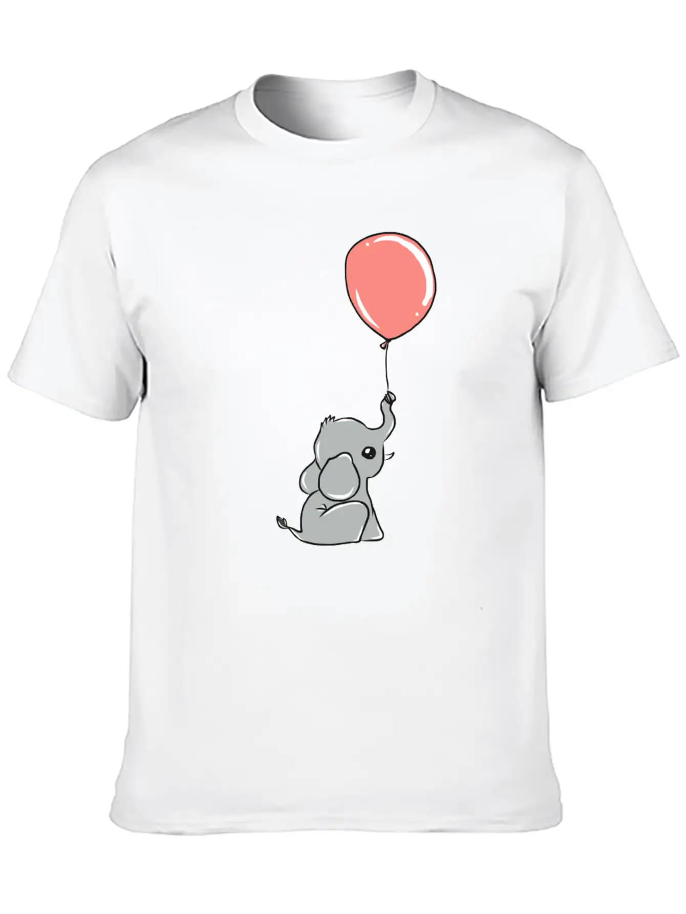 Elephant Unisex Short Sleeve Soft Cotton T-Shirt – Casual Everyday Wear