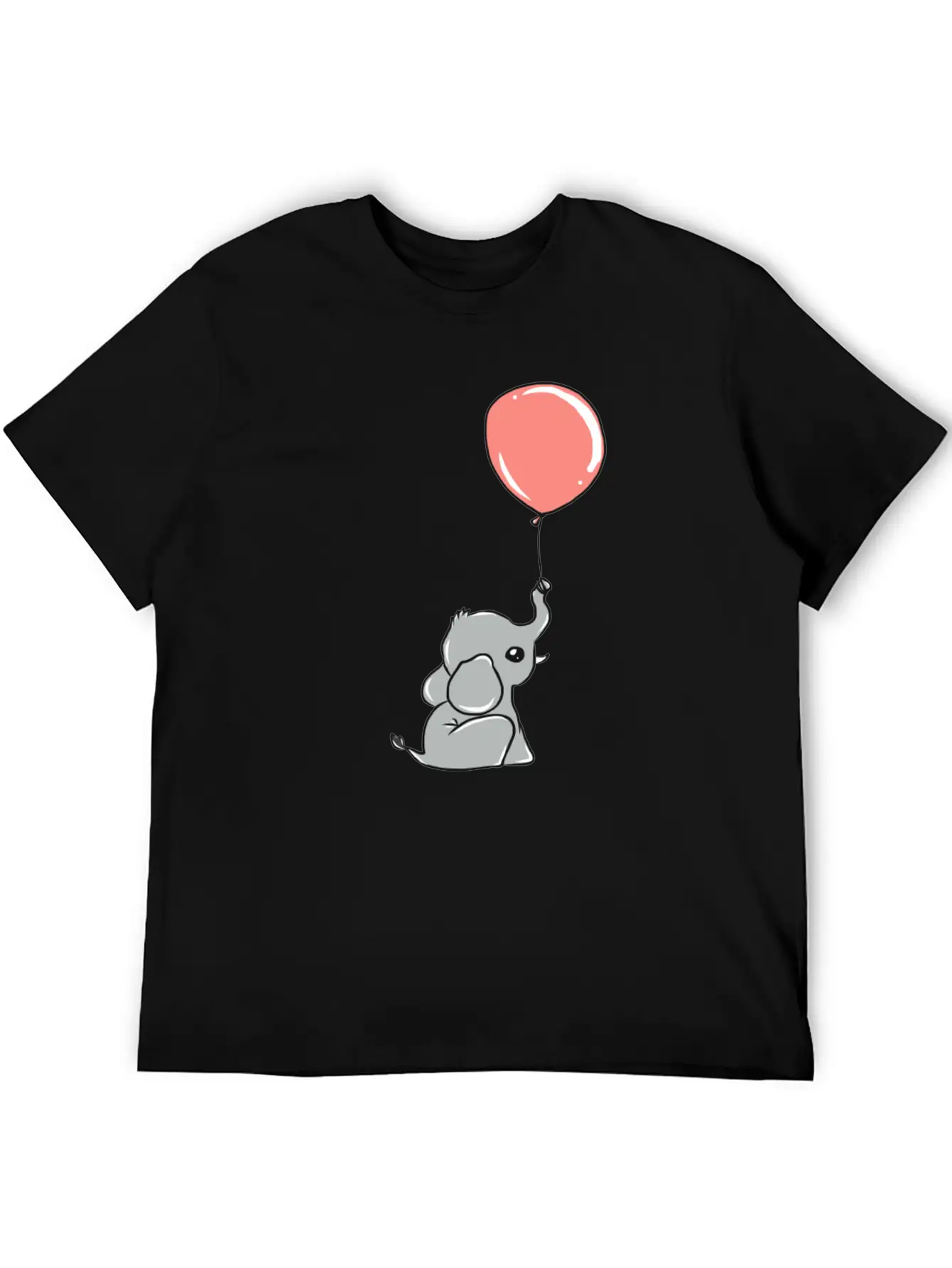Elephant Unisex Short Sleeve Soft Cotton T-Shirt – Casual Everyday Wear