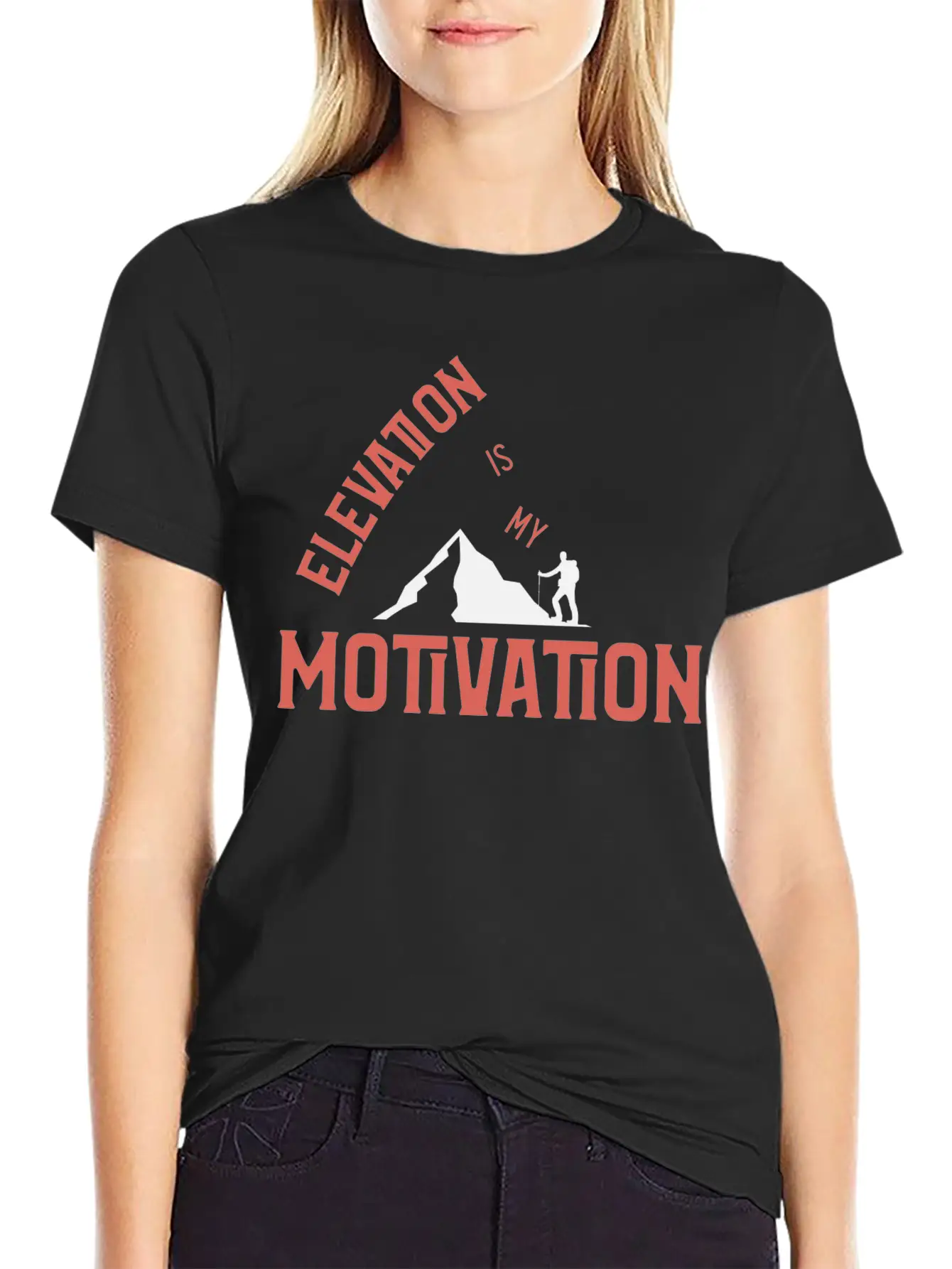 Elevation Is My Motivation T-Shirt Comfortable Minimalist Graphic Tee – Summer Style Essential