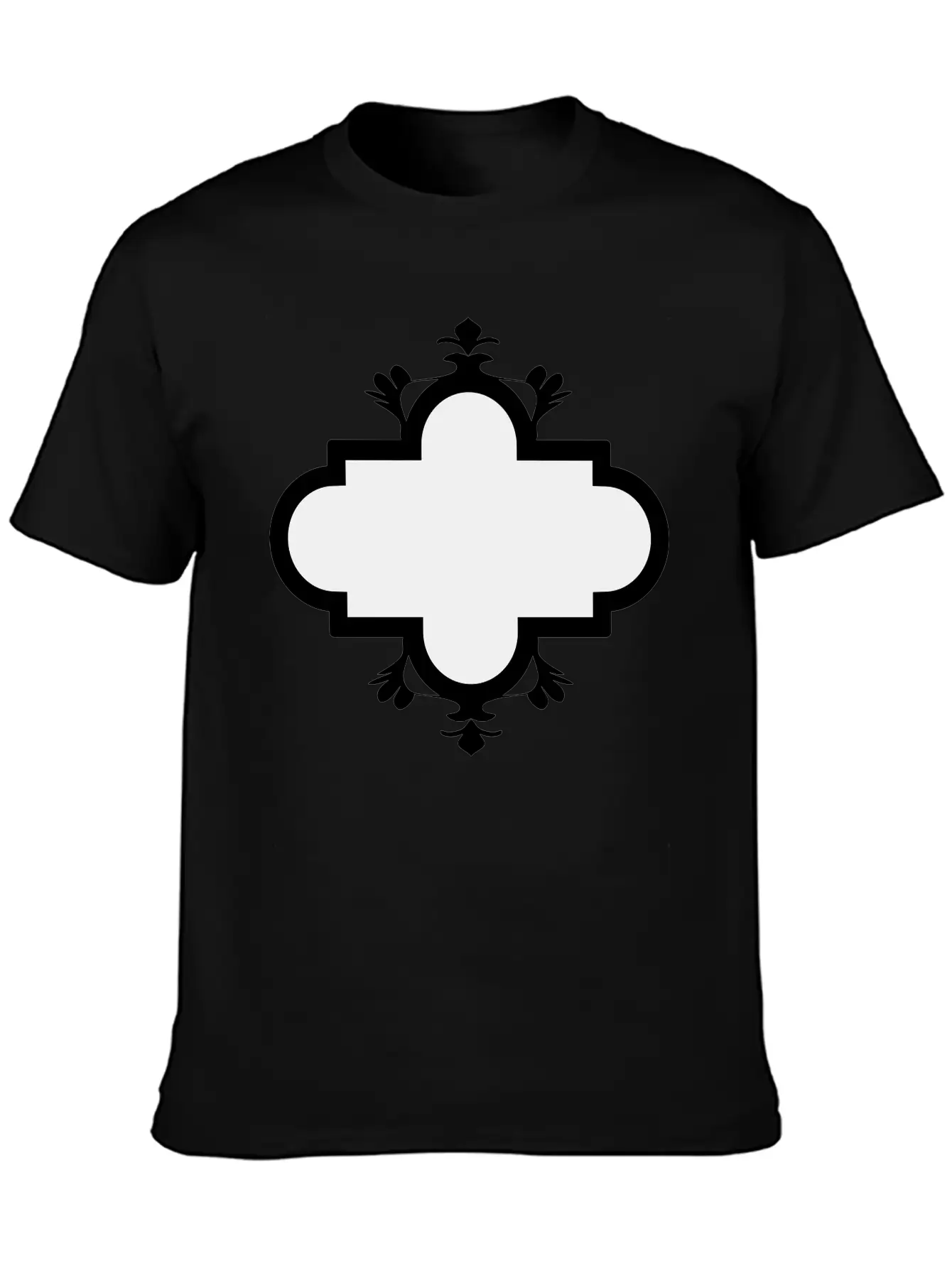 Emblem Banner Basic Graphic T-Shirt – Daily Comfort In Soft Cotton