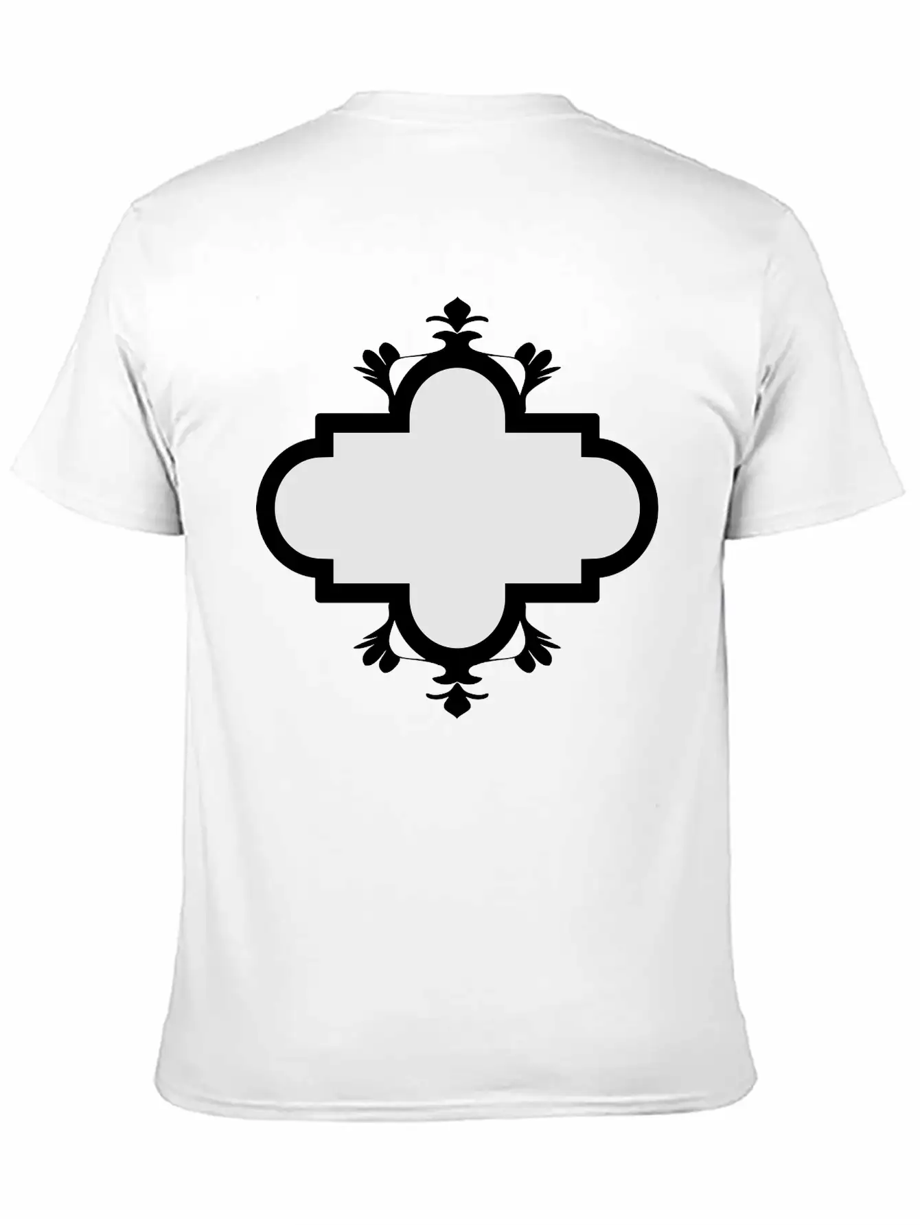 Emblem Banner Basic Graphic T-Shirt – Daily Comfort In Soft Cotton
