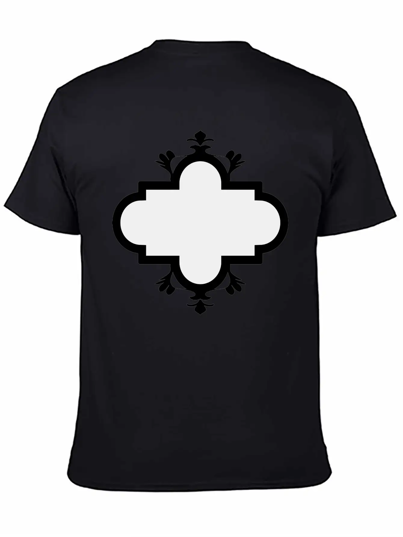 Emblem Banner Basic Graphic T-Shirt – Daily Comfort In Soft Cotton