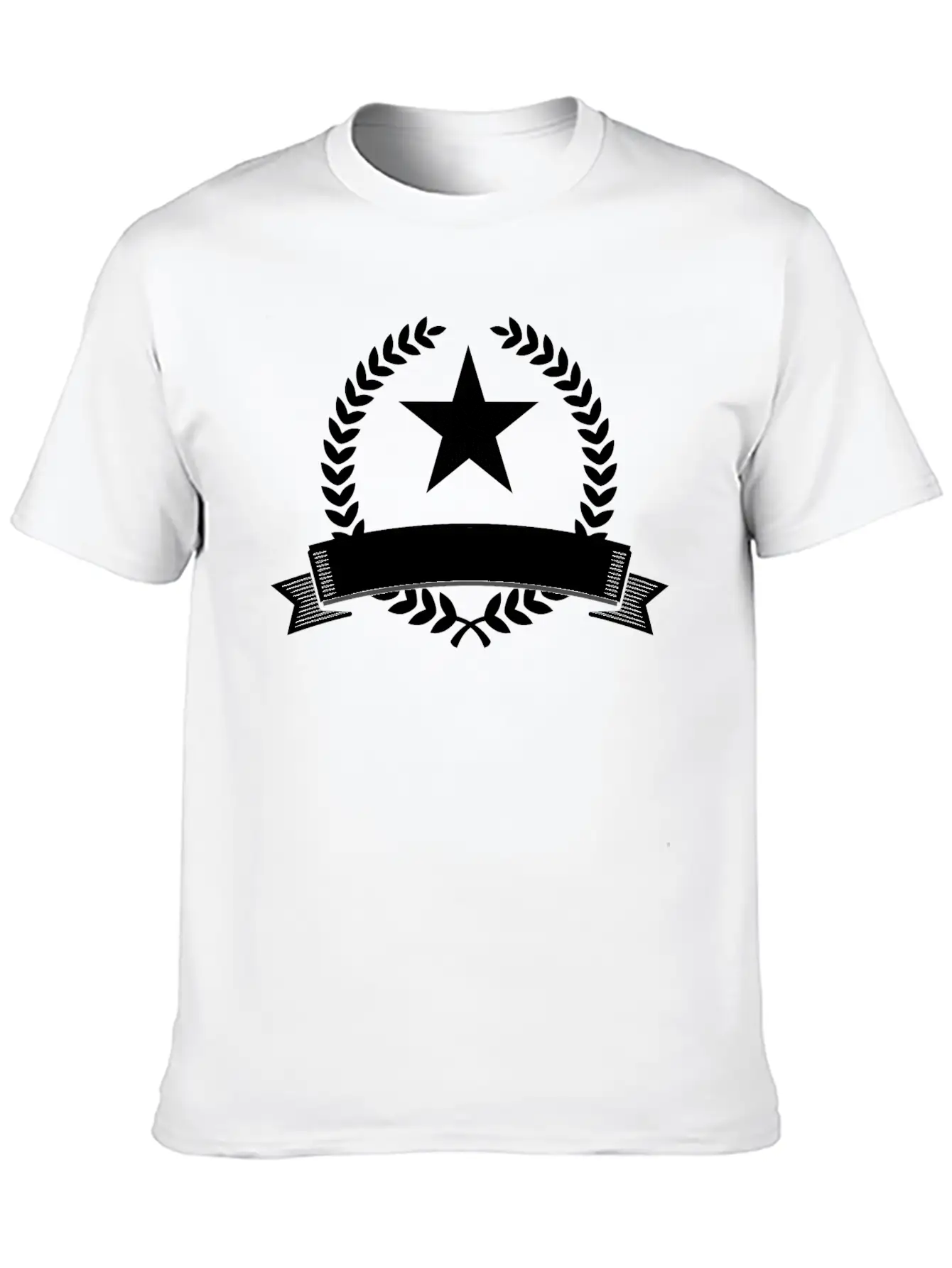 Emblem Banner Unisex Short Sleeve Soft Cotton T-Shirt – Casual Everyday Wear