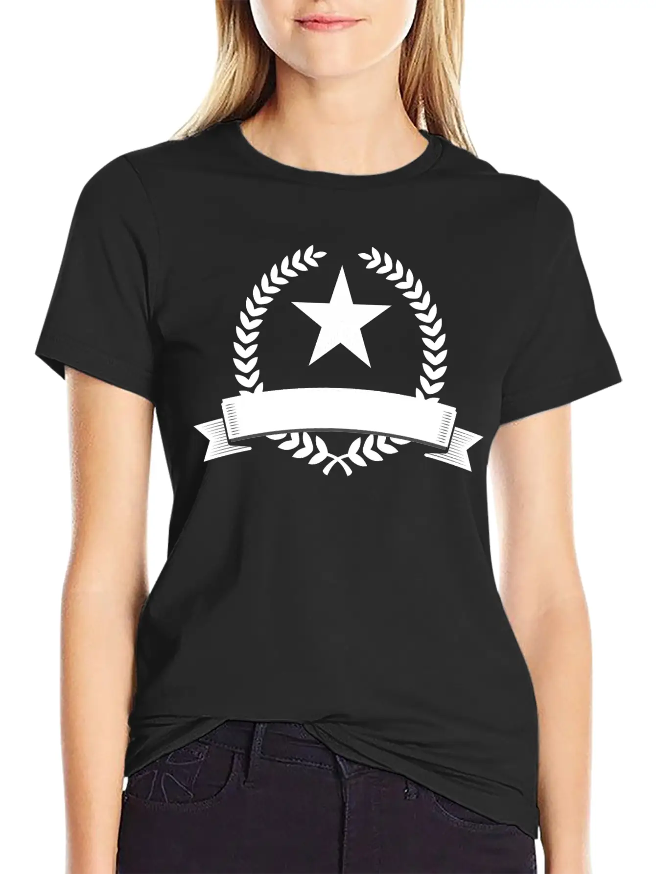 Emblem Banner Unisex Short Sleeve Soft Cotton T-Shirt – Casual Everyday Wear