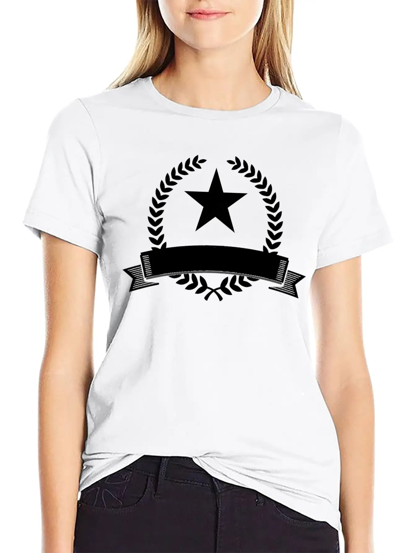 Emblem Banner Unisex Short Sleeve Soft Cotton T-Shirt – Casual Everyday Wear