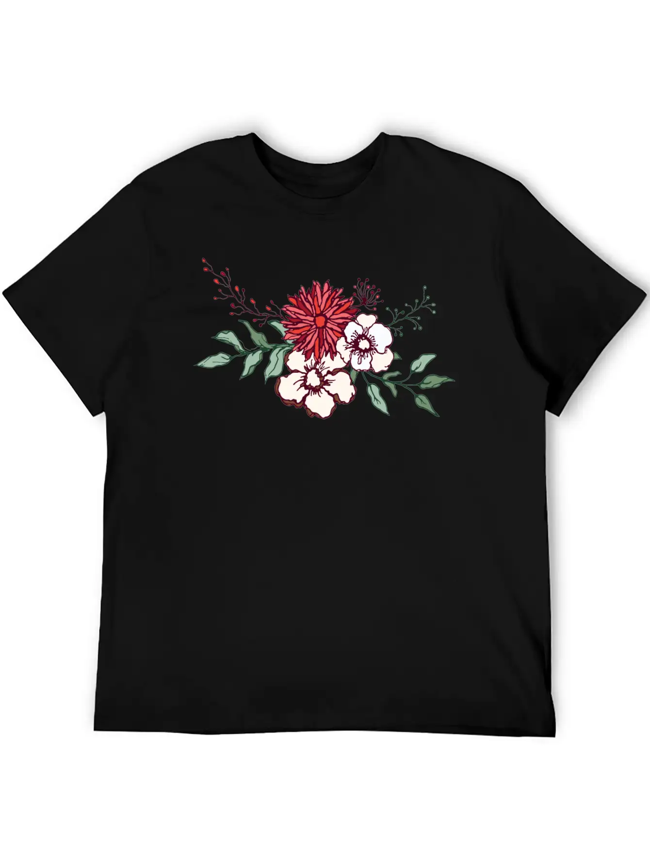Embrace Nature's Delicate Beauty Unisex Short Sleeve Soft Cotton T-Shirt – Casual Everyday Wear