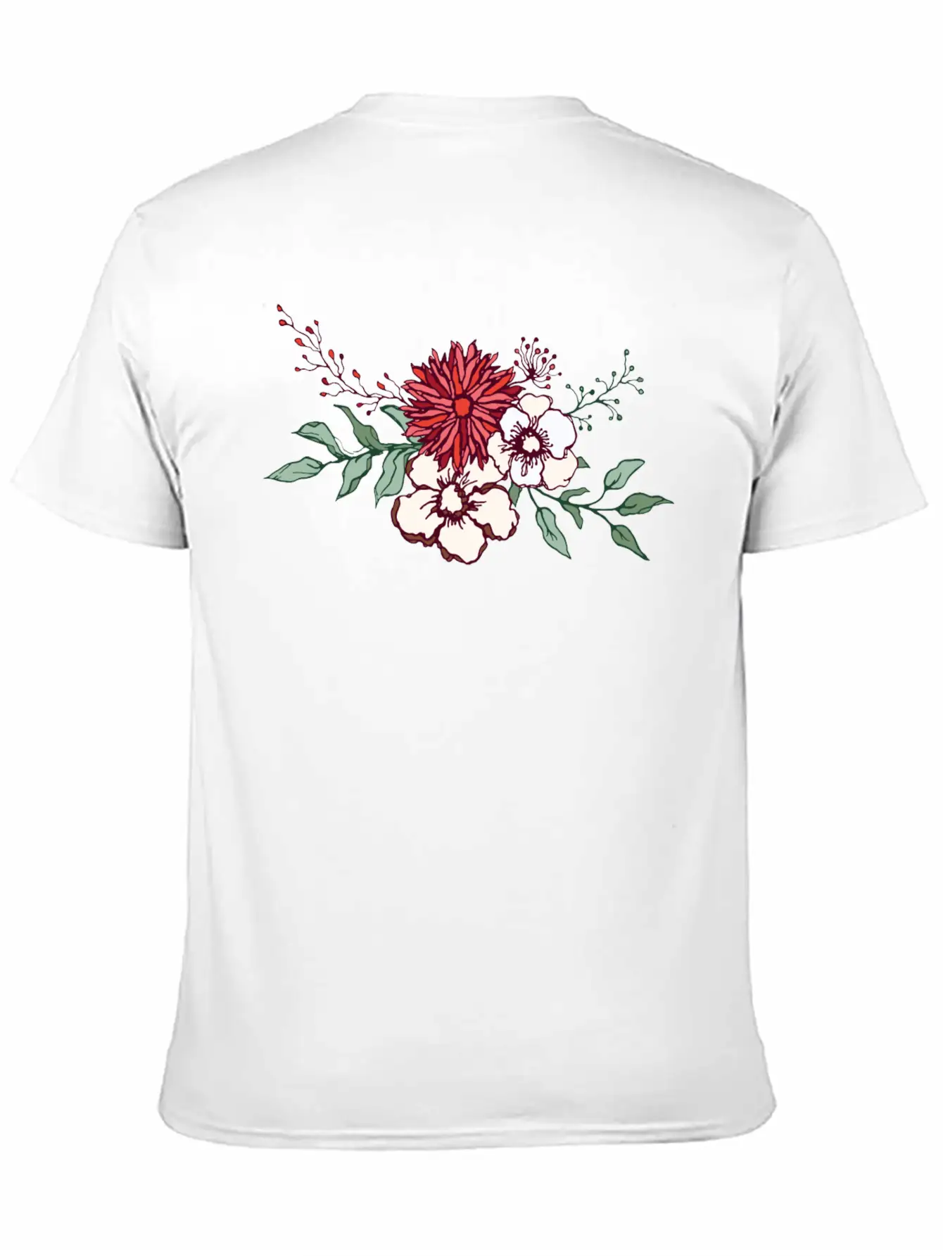Embrace Nature's Delicate Beauty Unisex Short Sleeve Soft Cotton T-Shirt – Casual Everyday Wear