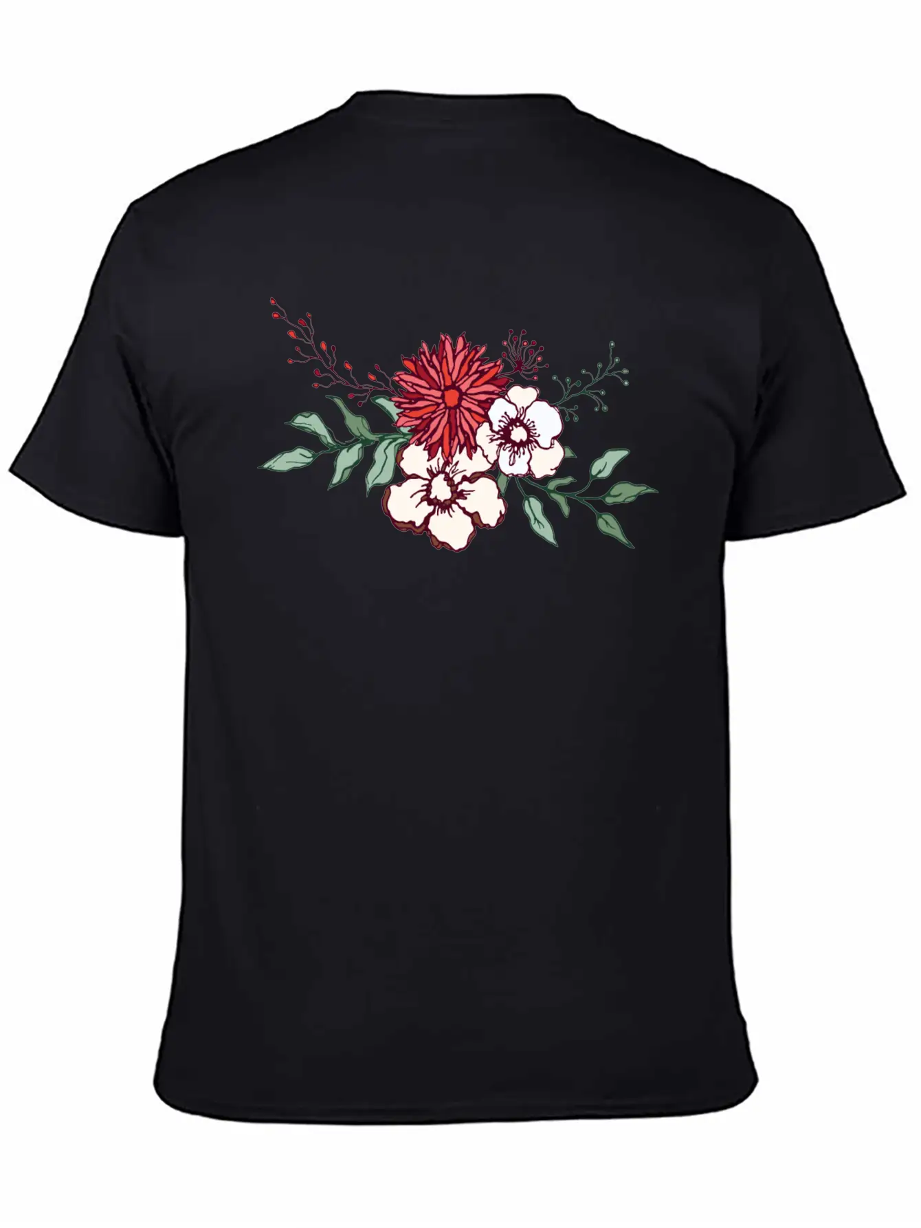 Embrace Nature's Delicate Beauty Unisex Short Sleeve Soft Cotton T-Shirt – Casual Everyday Wear