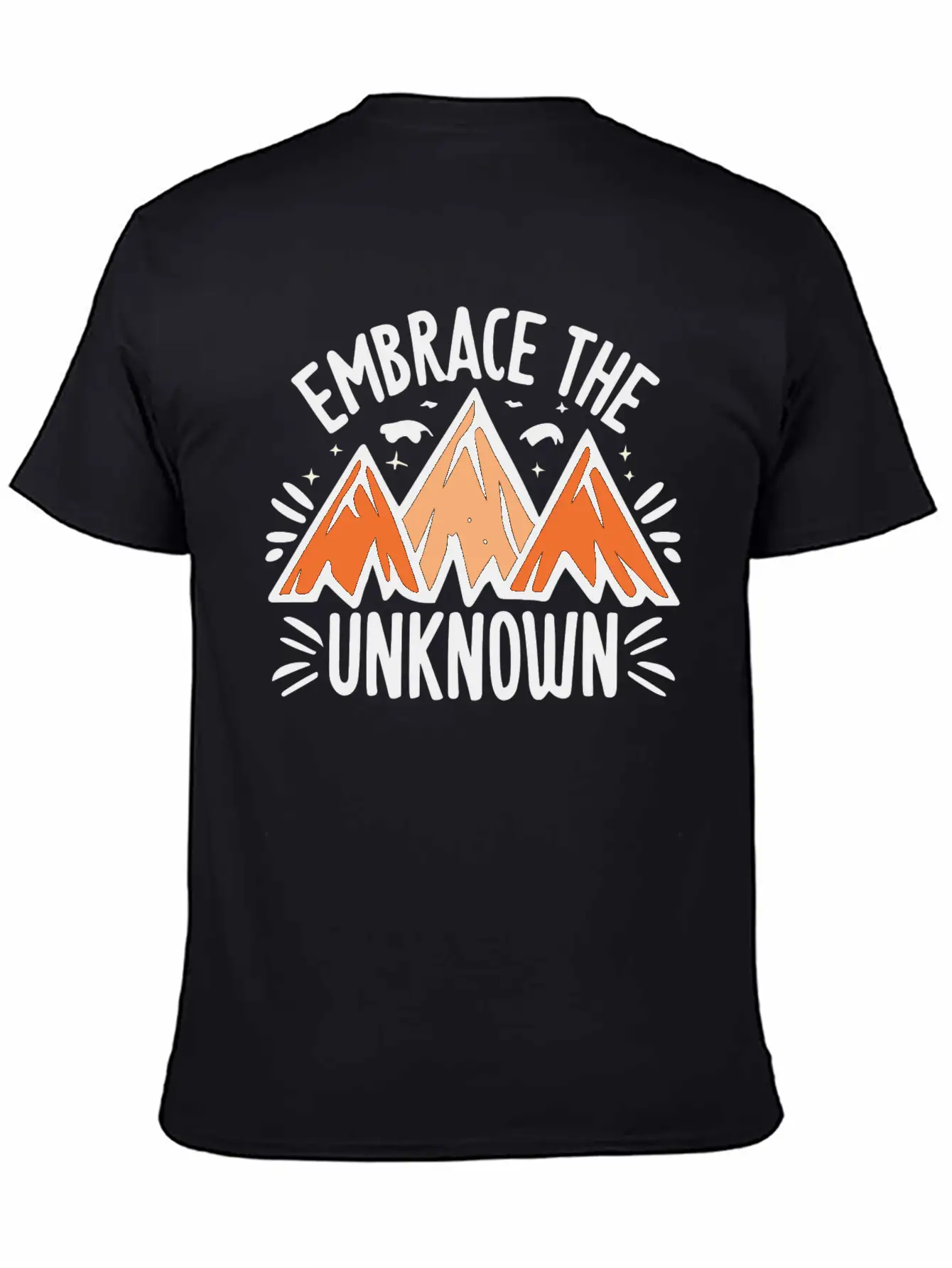Embrace The Unknown Basic Graphic T-Shirt – Daily Comfort In Soft Cotton