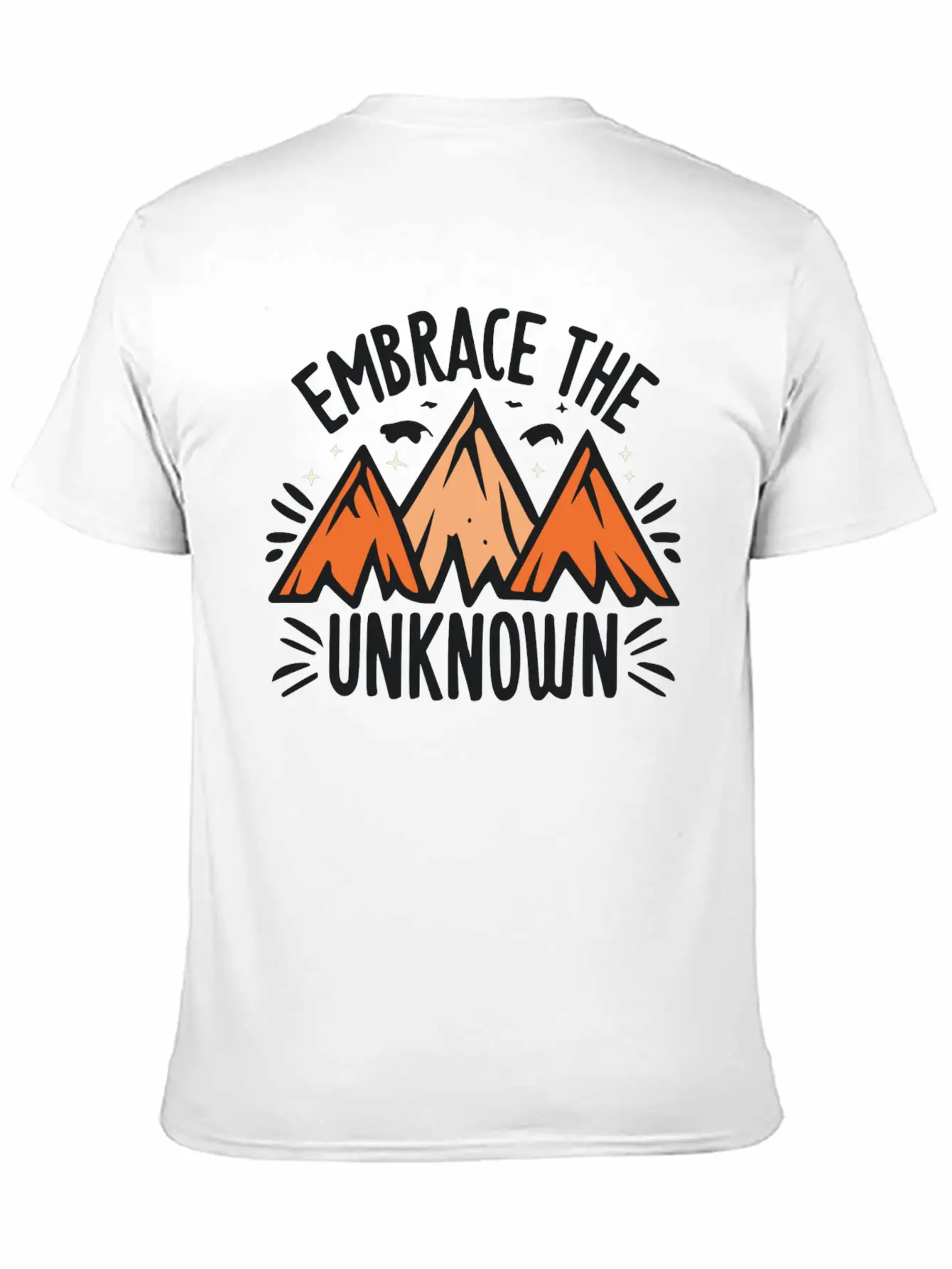Embrace The Unknown Basic Graphic T-Shirt – Daily Comfort In Soft Cotton