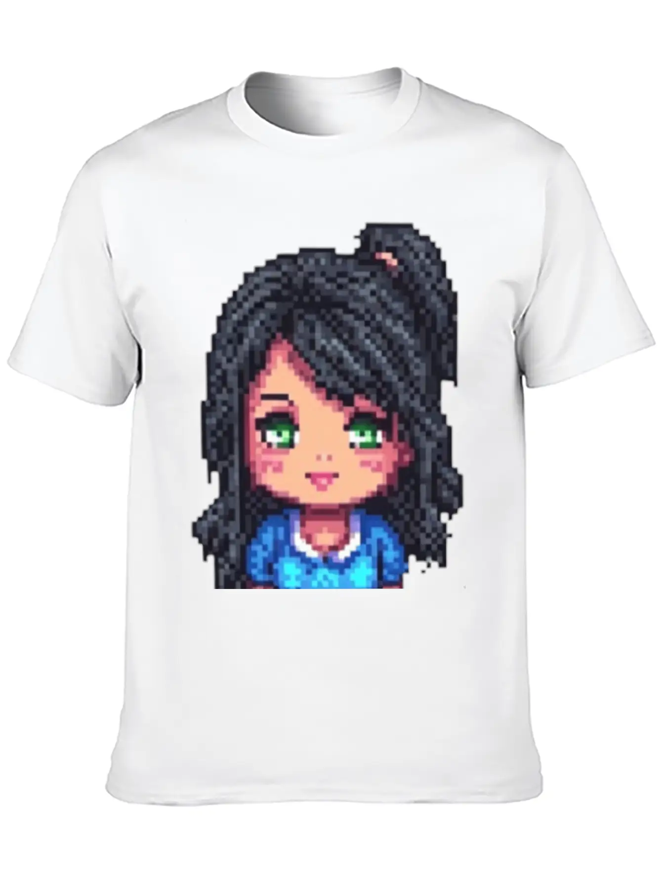 Emerald-Eyed Cutie Unisex Short Sleeve Soft Cotton T-Shirt – Casual Everyday Wear