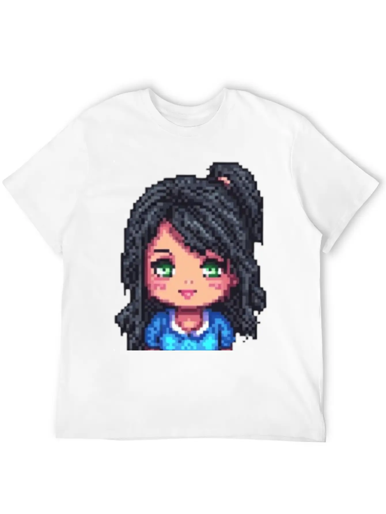Emerald-Eyed Cutie Unisex Short Sleeve Soft Cotton T-Shirt – Casual Everyday Wear