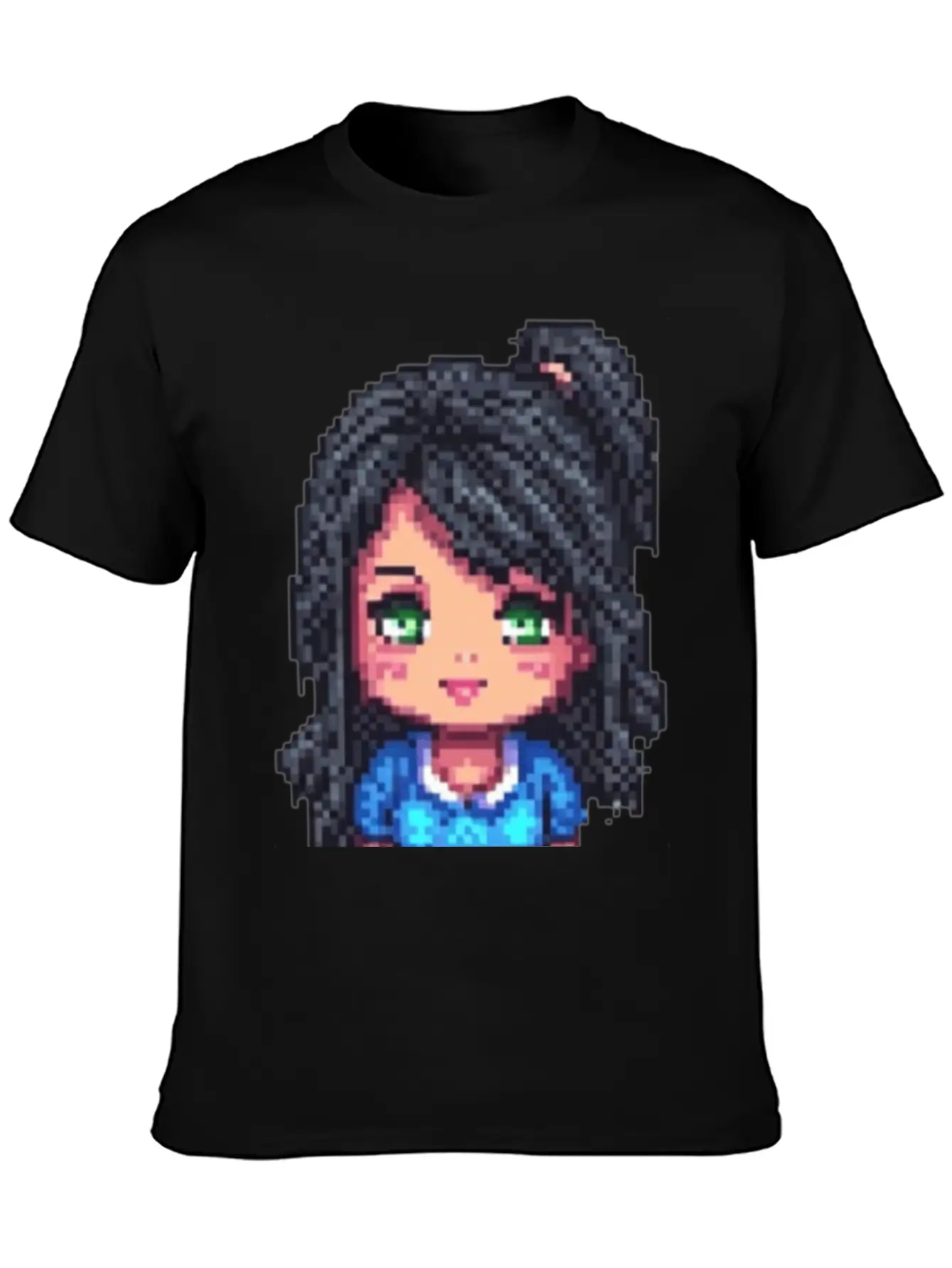 Emerald-Eyed Cutie Unisex Short Sleeve Soft Cotton T-Shirt – Casual Everyday Wear