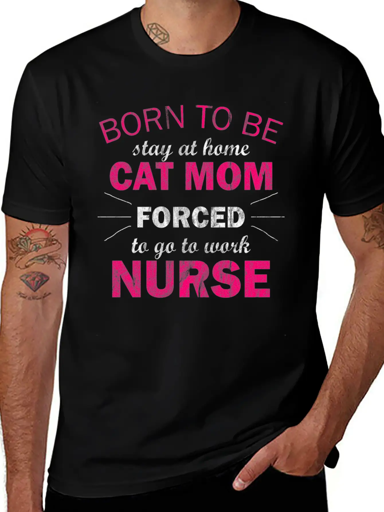 Emergency Room Nurse E.R. Nurse Male Nurse Unisex Short Sleeve Soft Cotton T-Shirt – Casual Everyday Wear
