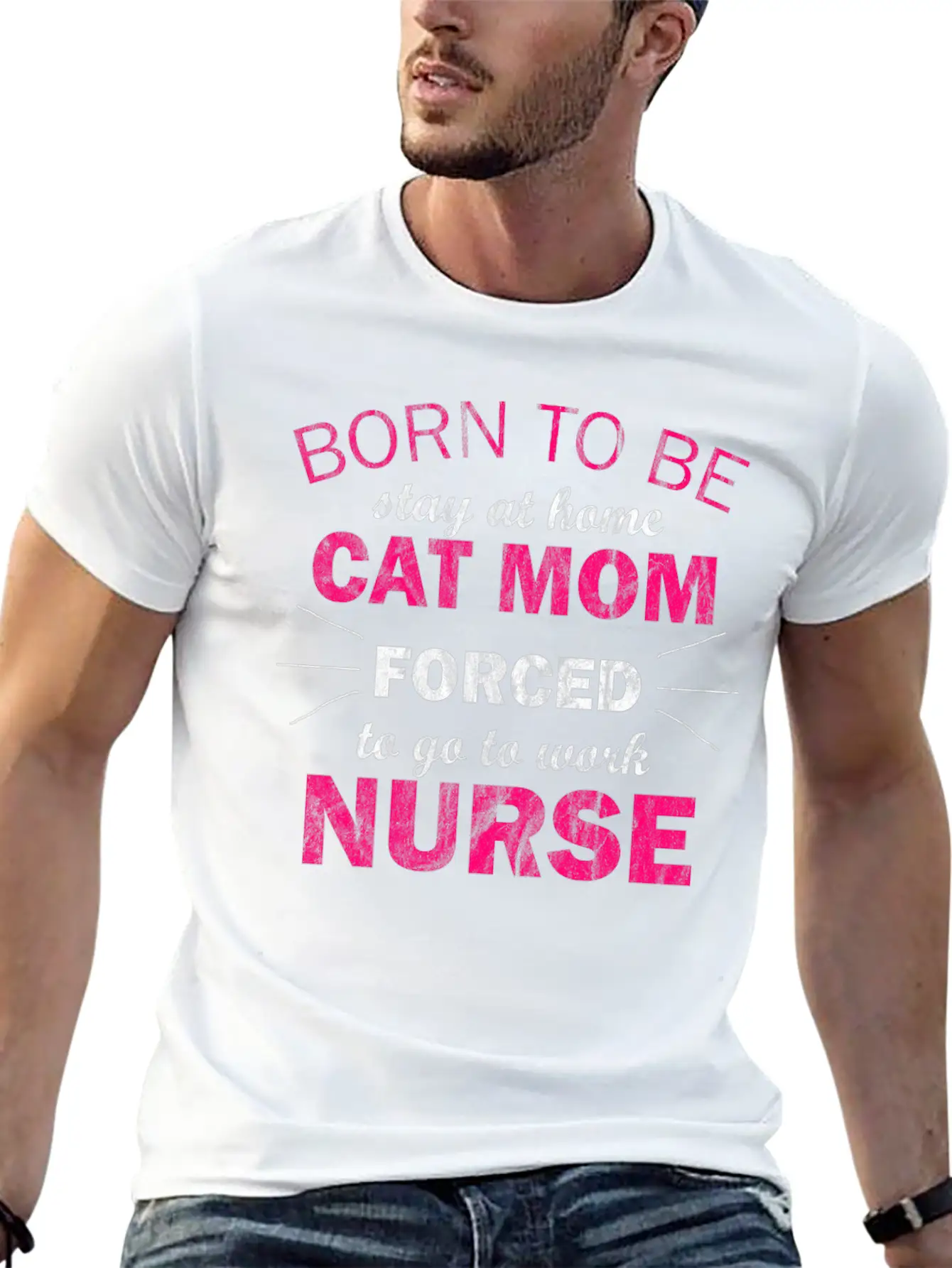 Emergency Room Nurse E.R. Nurse Male Nurse Unisex Short Sleeve Soft Cotton T-Shirt – Casual Everyday Wear