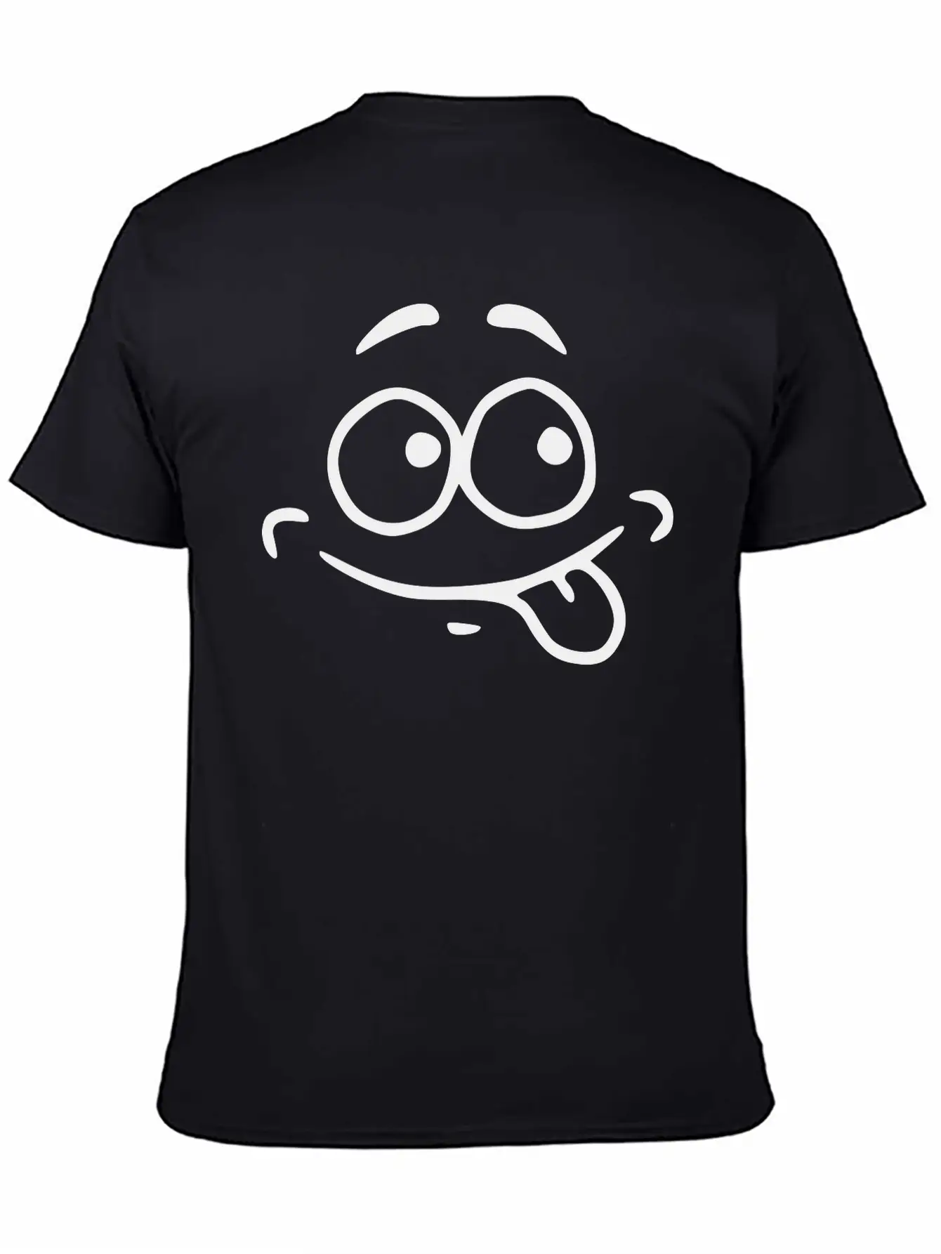 Emojis Sketch Hungry Hunger Essential Unisex Summer Tee – Soft Cotton Casual Fit