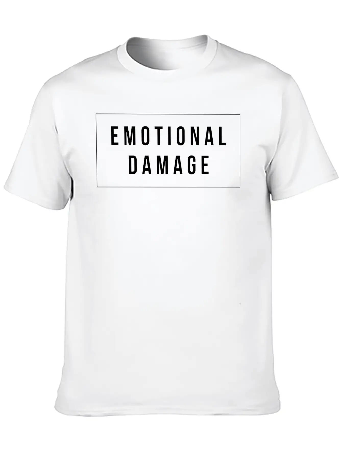 Emotional Damage Essential Unisex Summer Tee – Soft Cotton Casual Fit