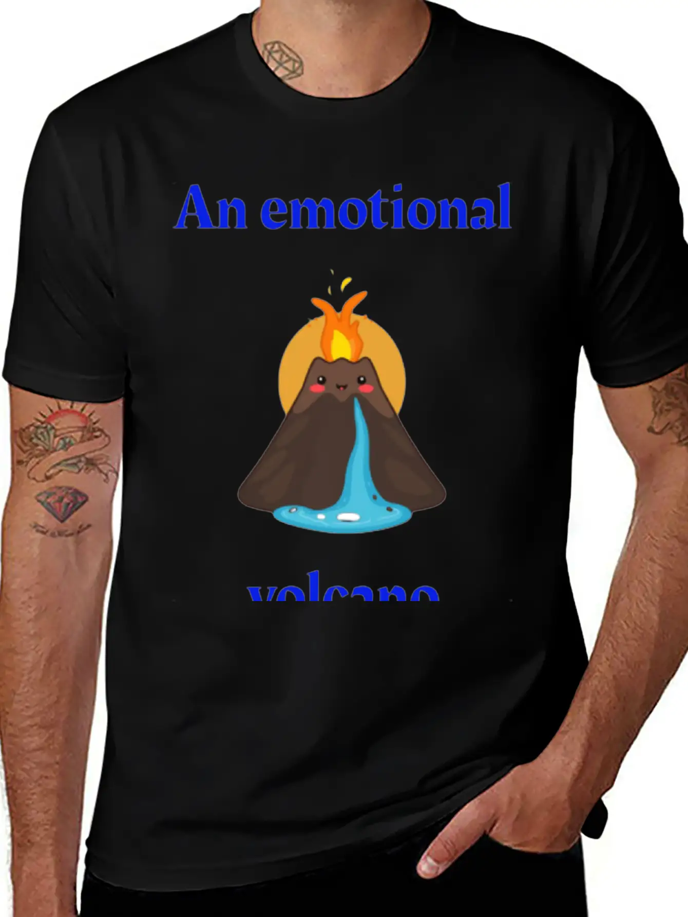 Emotional Volcano Timeless Short Sleeve Tee – Comfy And Minimalist Design