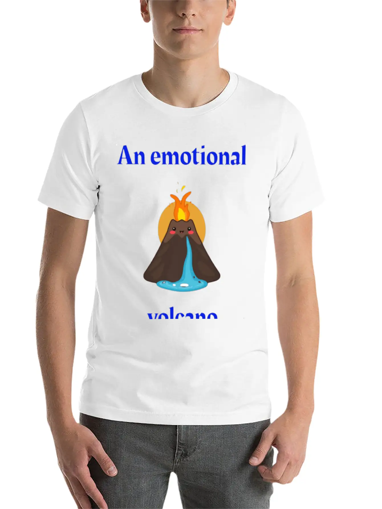 Emotional Volcano Timeless Short Sleeve Tee – Comfy And Minimalist Design