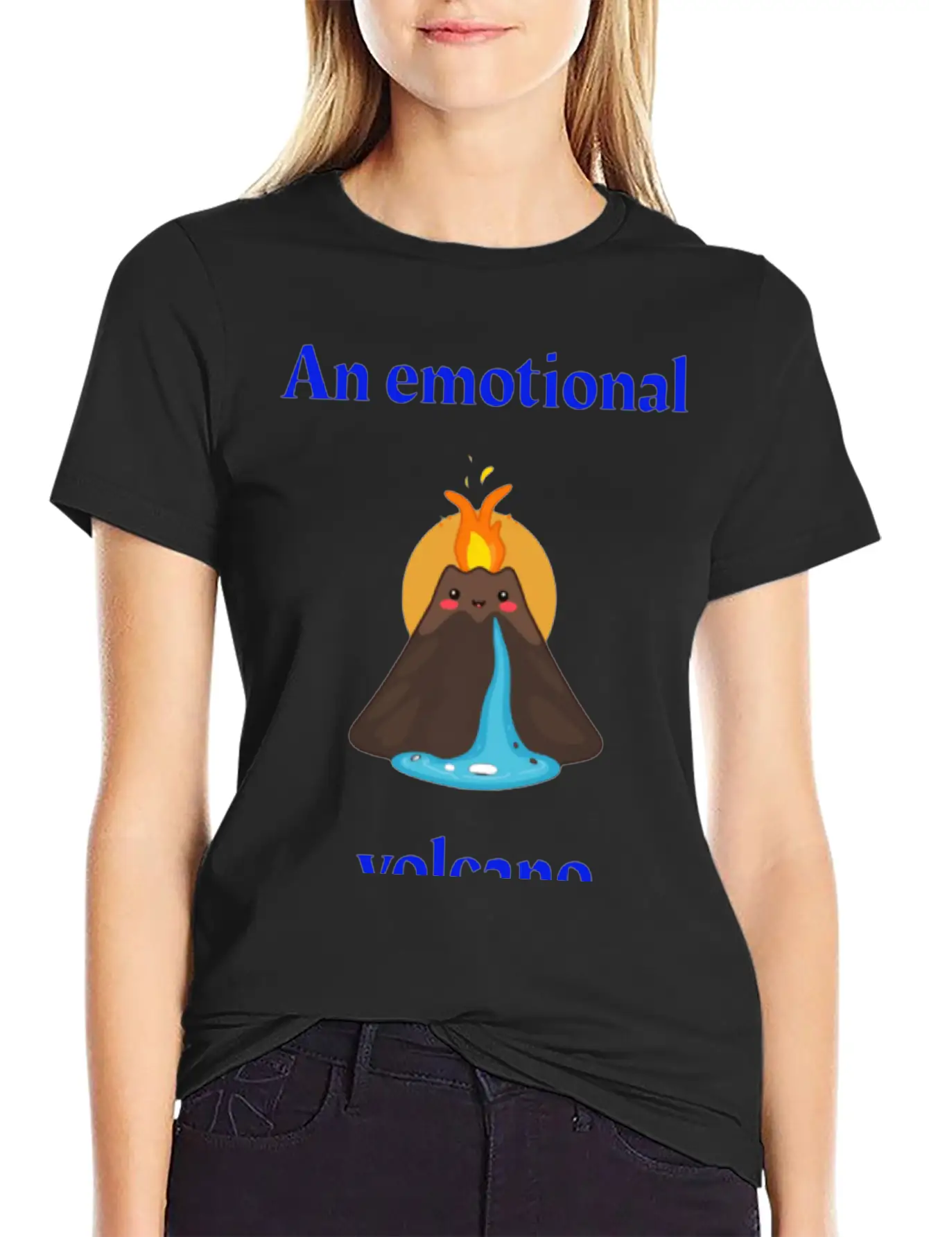 Emotional Volcano Timeless Short Sleeve Tee – Comfy And Minimalist Design