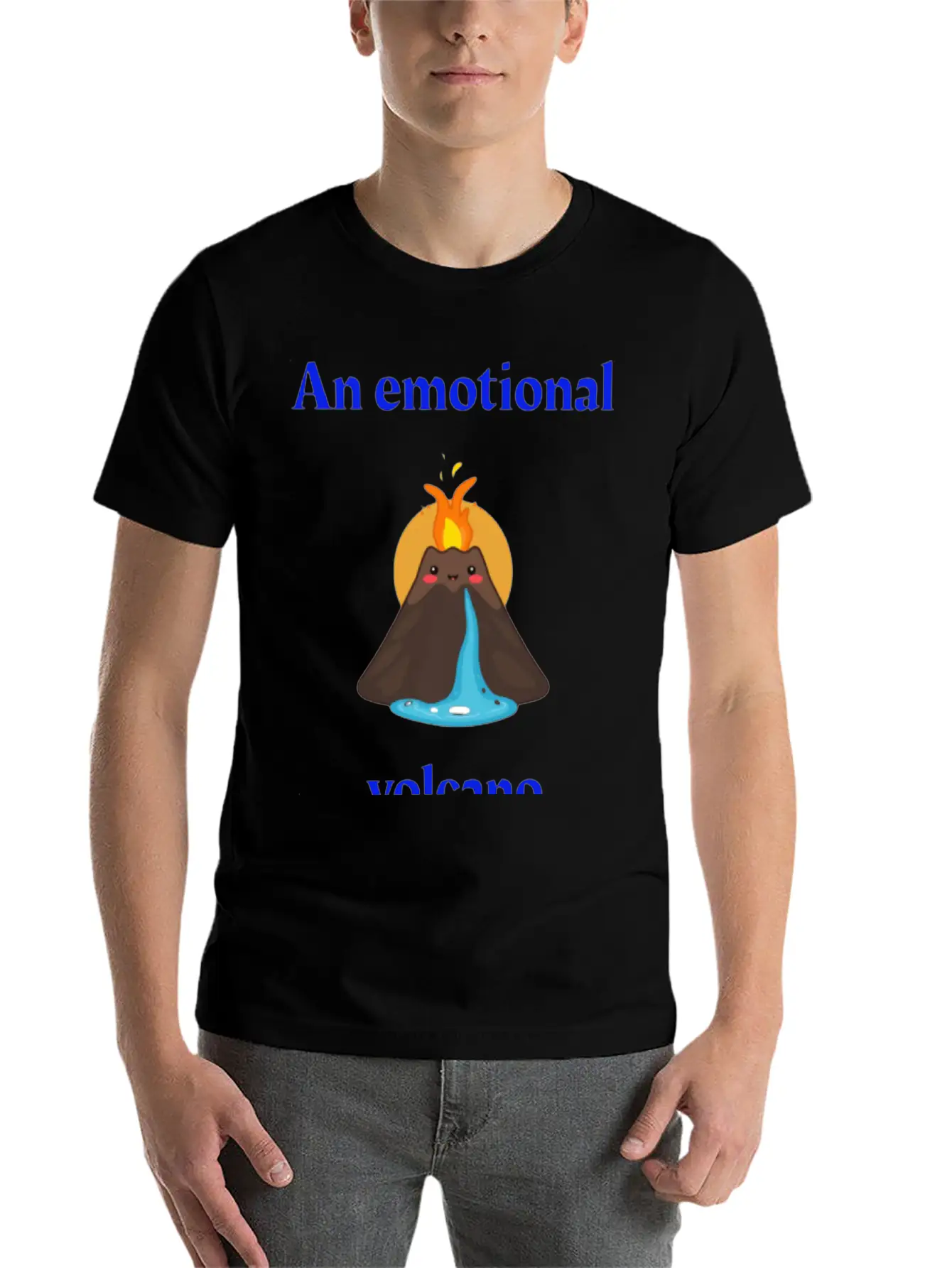 Emotional Volcano Timeless Short Sleeve Tee – Comfy And Minimalist Design