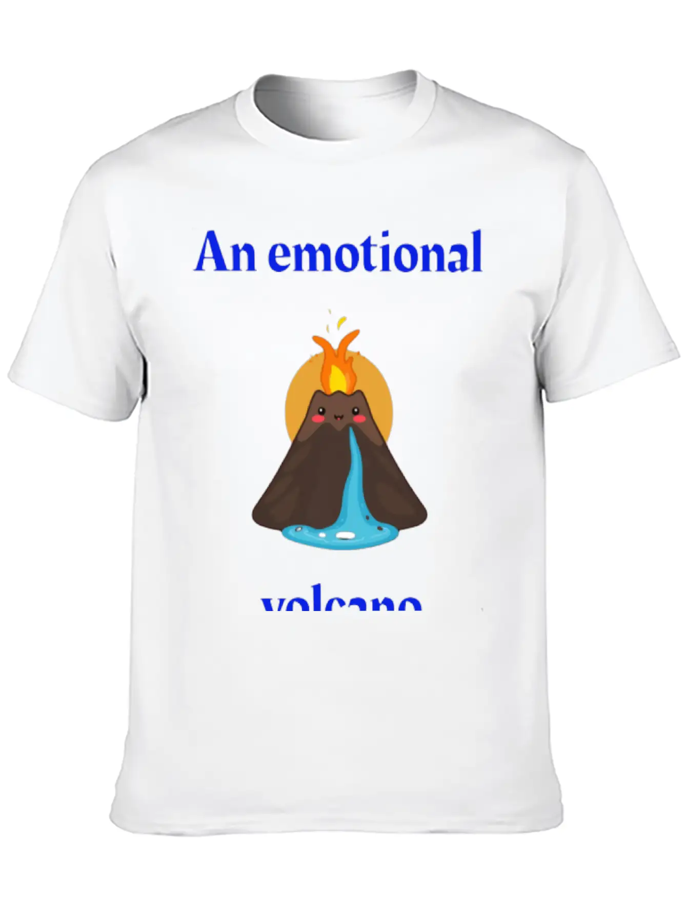 Emotional Volcano Timeless Short Sleeve Tee – Comfy And Minimalist Design