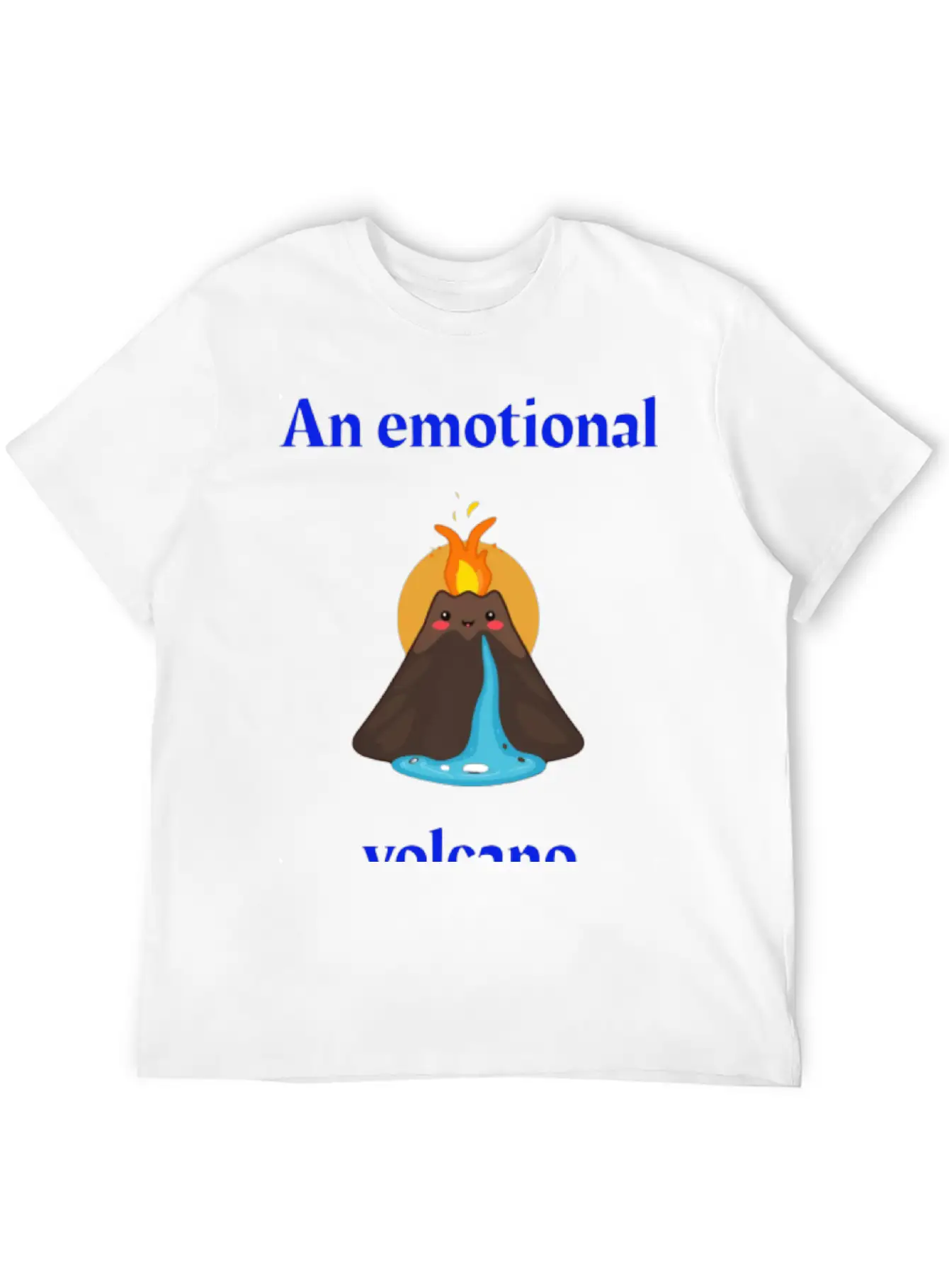 Emotional Volcano Timeless Short Sleeve Tee – Comfy And Minimalist Design