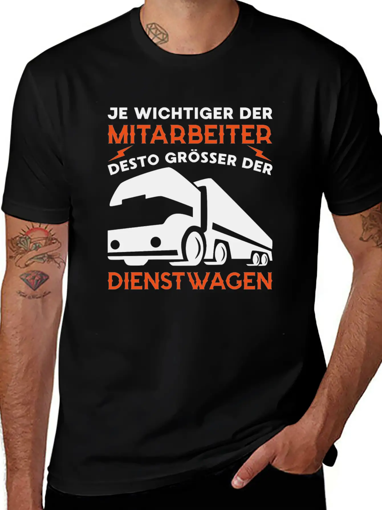Employee Truck Driver Gift Timeless Short Sleeve Tee – Comfy And Minimalist Design