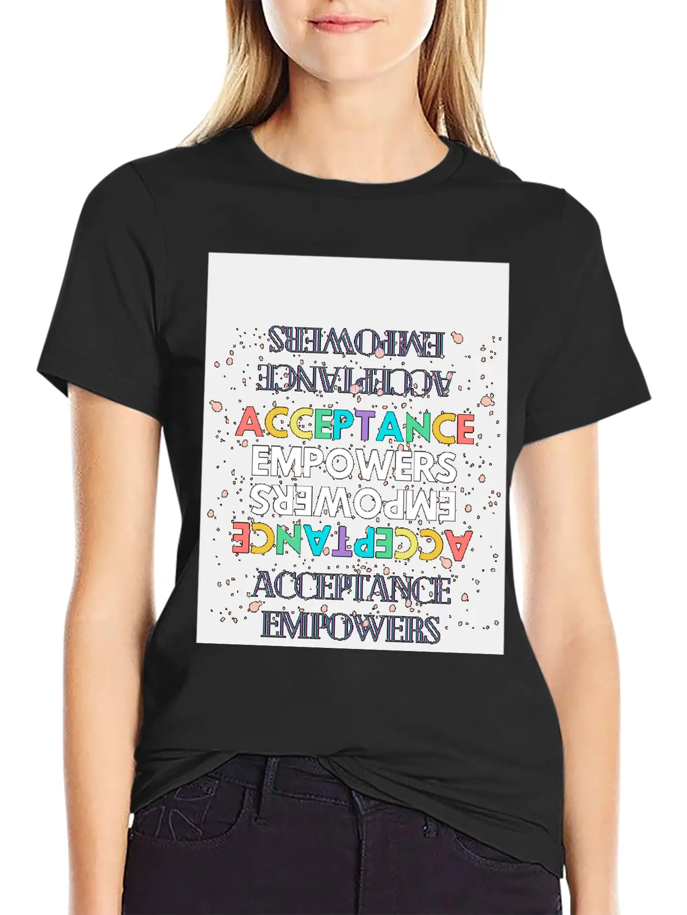 Empowered Comfortable Minimalist Graphic Tee – Summer Style Essential