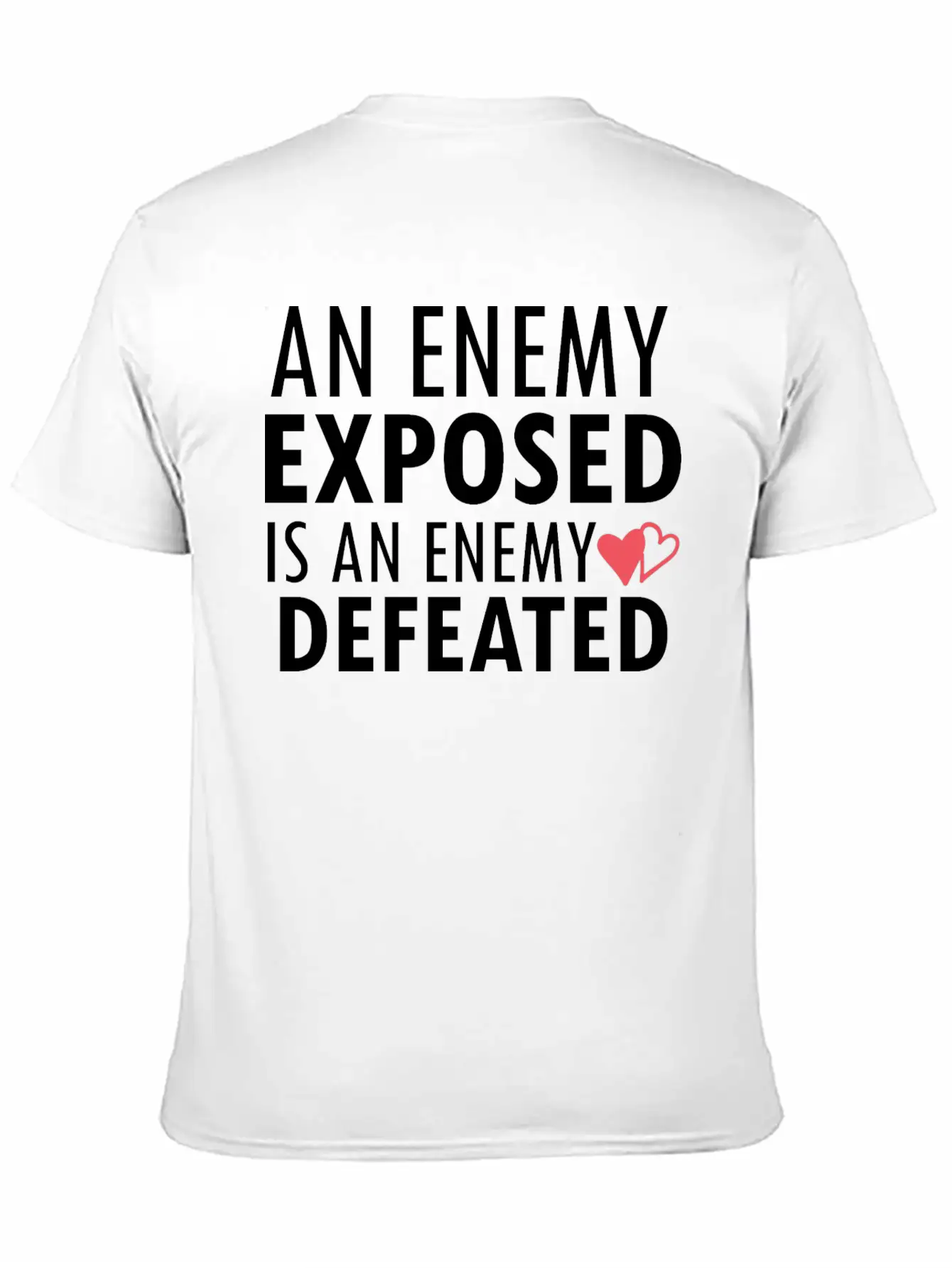 Enemy Defeat Gift Basic Graphic T-Shirt – Daily Comfort In Soft Cotton