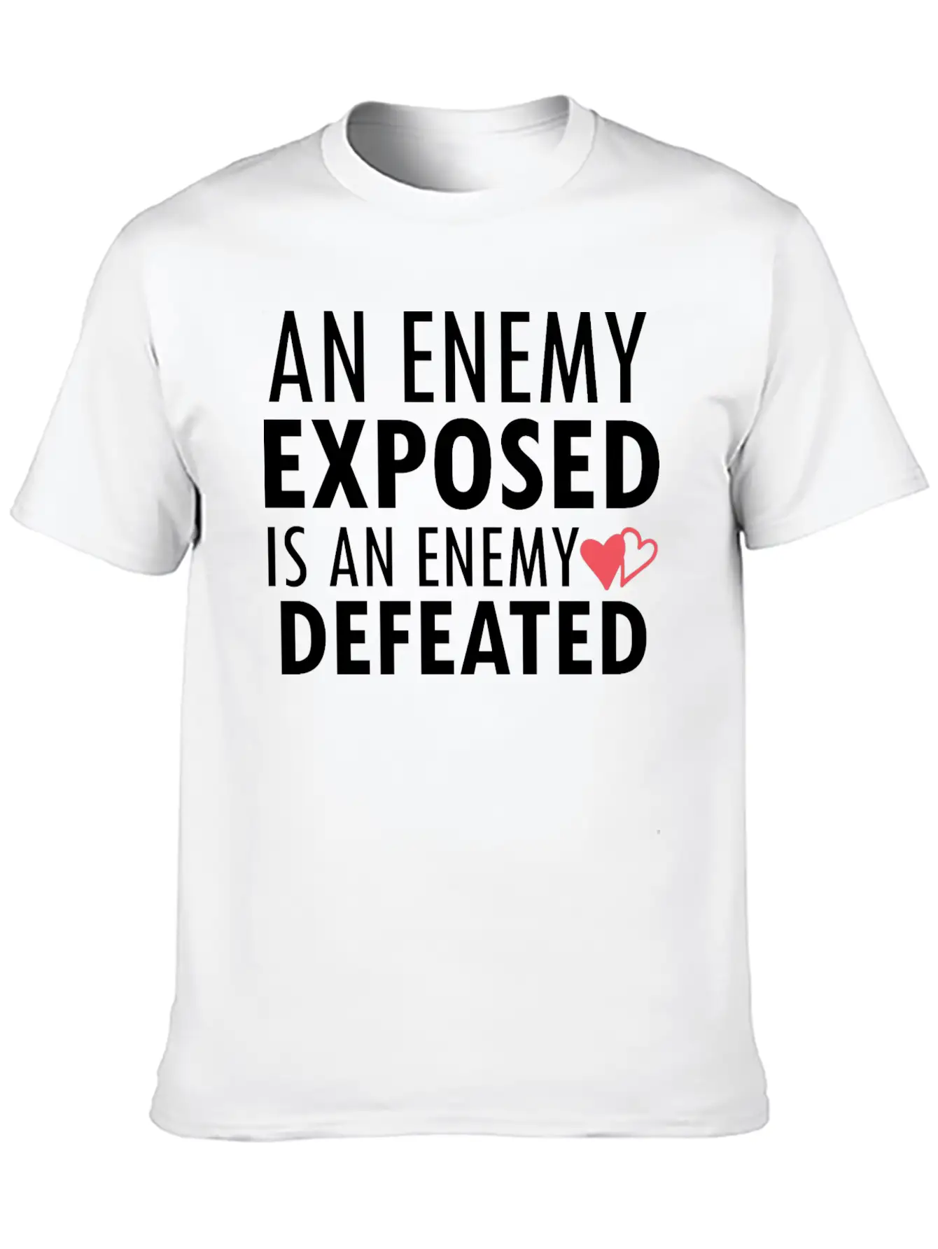 Enemy Defeat Gift Basic Graphic T-Shirt – Daily Comfort In Soft Cotton