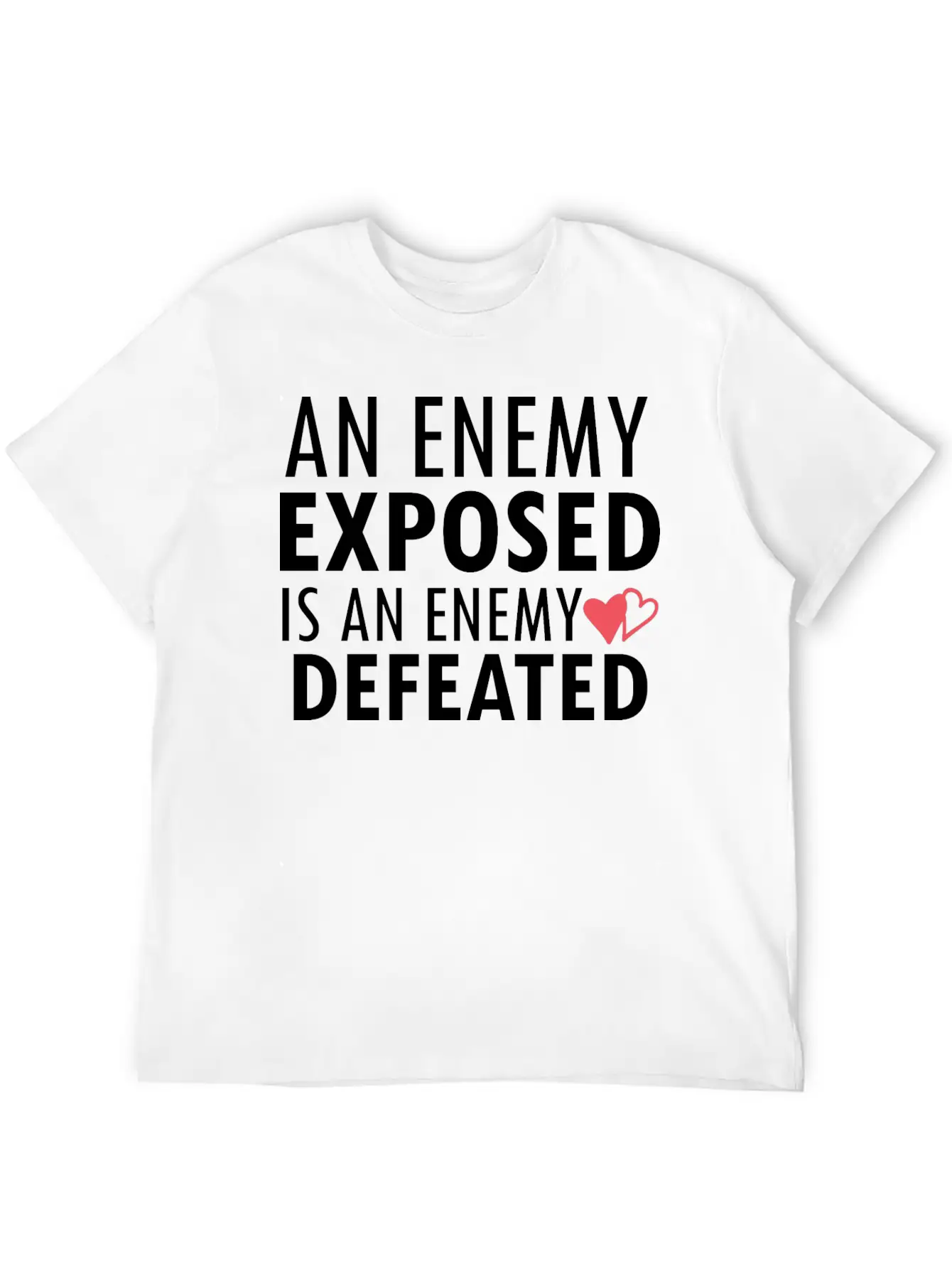Enemy Defeat Gift Basic Graphic T-Shirt – Daily Comfort In Soft Cotton