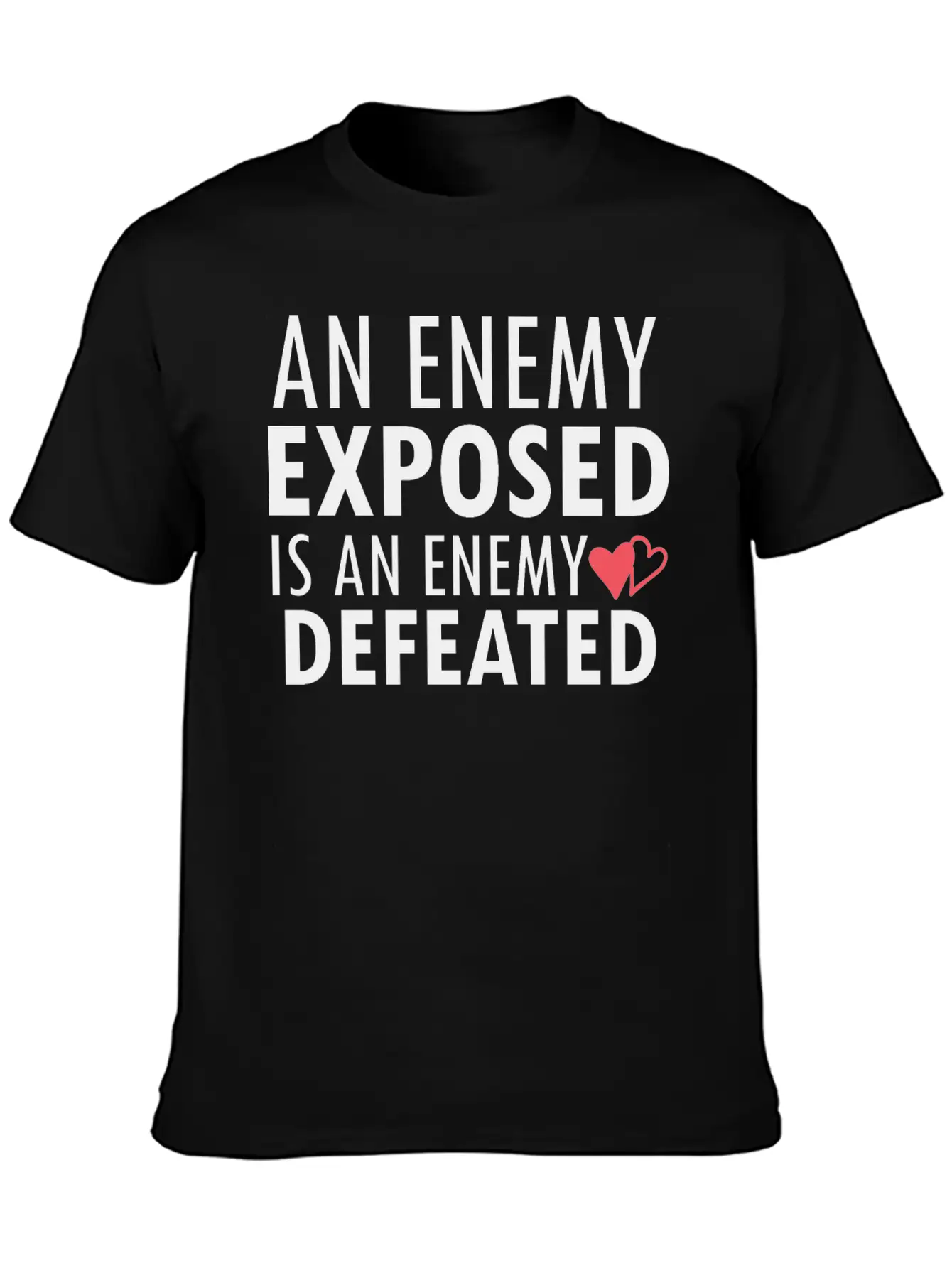 Enemy Defeat Gift Basic Graphic T-Shirt – Daily Comfort In Soft Cotton