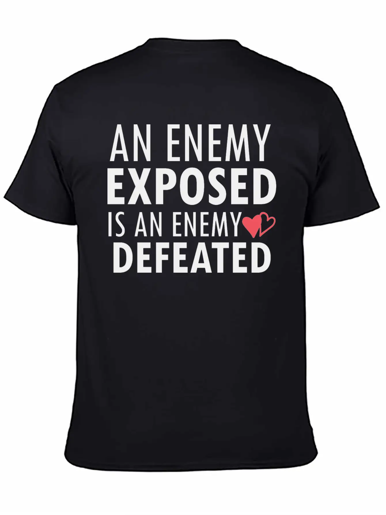 Enemy Defeat Gift Basic Graphic T-Shirt – Daily Comfort In Soft Cotton