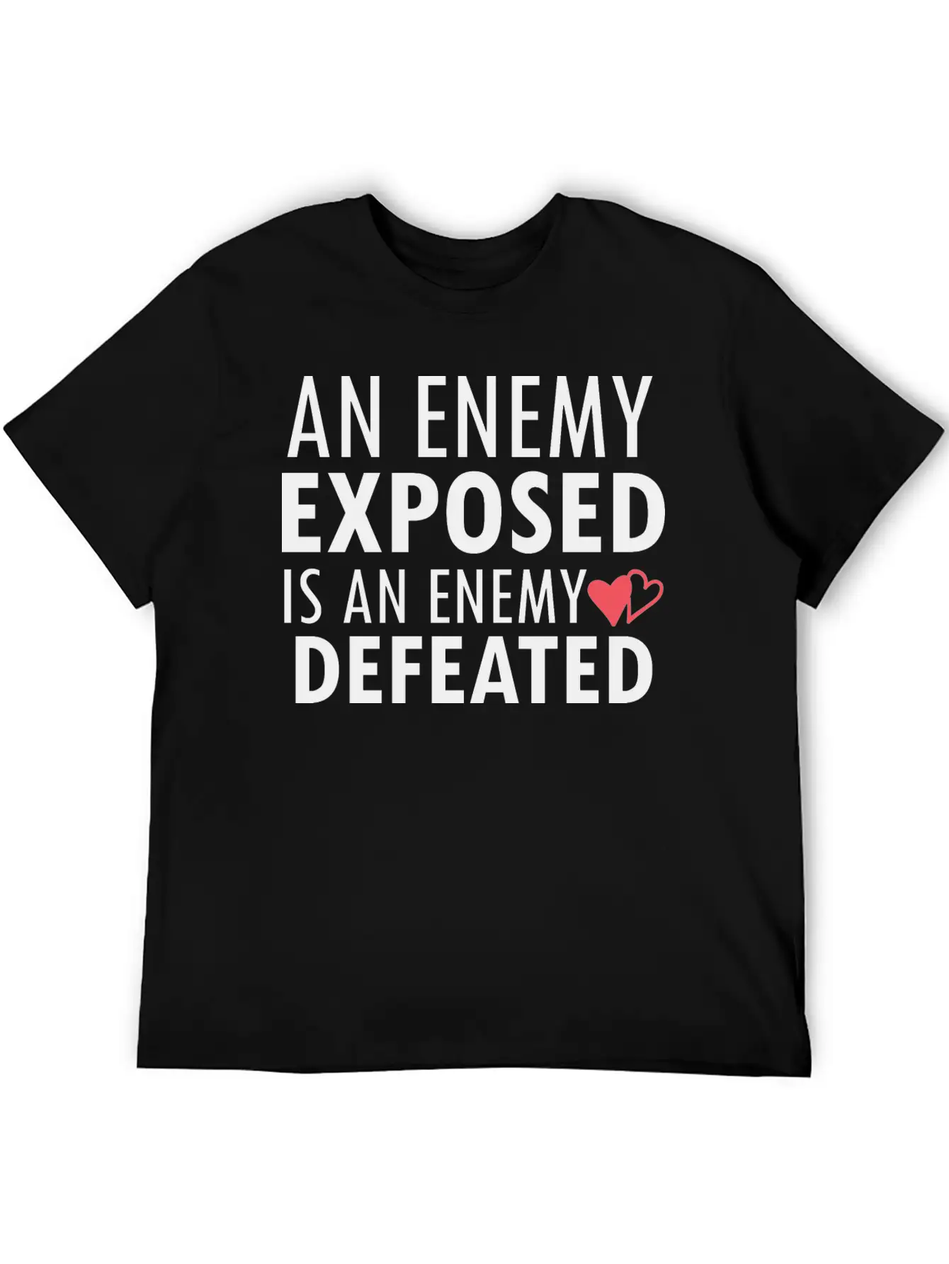 Enemy Defeat Gift Basic Graphic T-Shirt – Daily Comfort In Soft Cotton