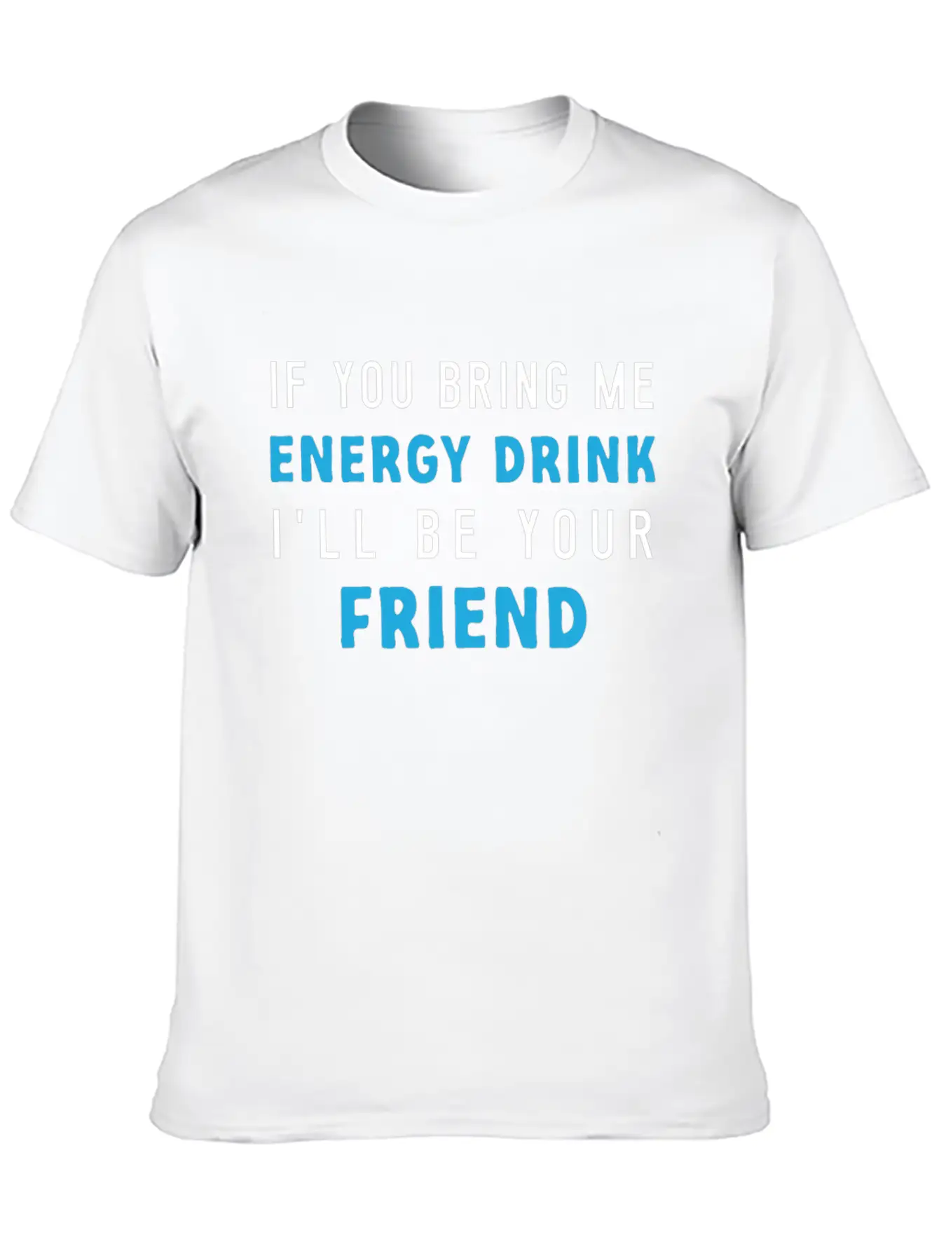 Energy, Drink, Adrenaline, Junkie, Sports, Stylish Everyday T-Shirt – Unisex Basic Cotton Tee