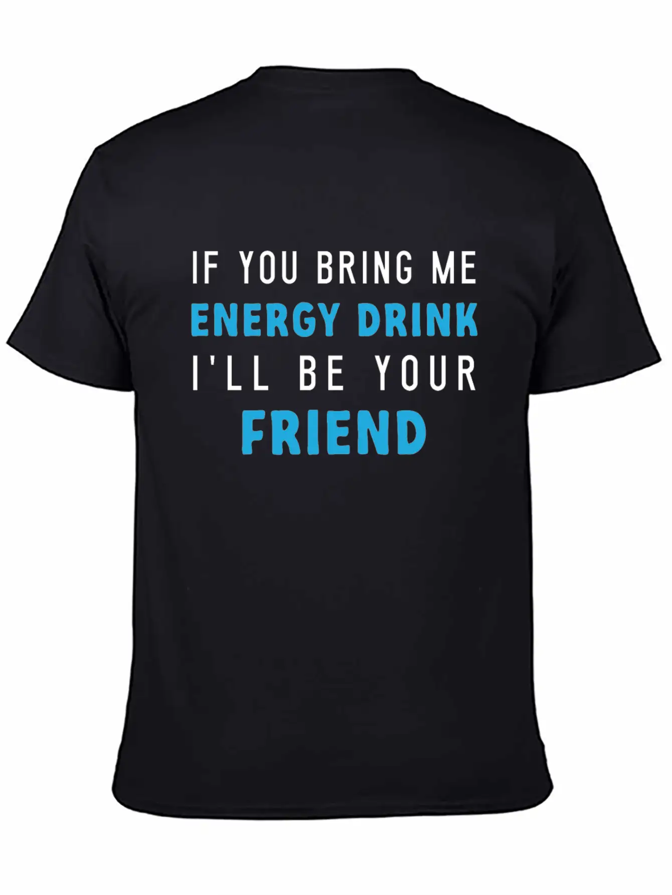 Energy, Drink, Adrenaline, Junkie, Sports, Stylish Everyday T-Shirt – Unisex Basic Cotton Tee
