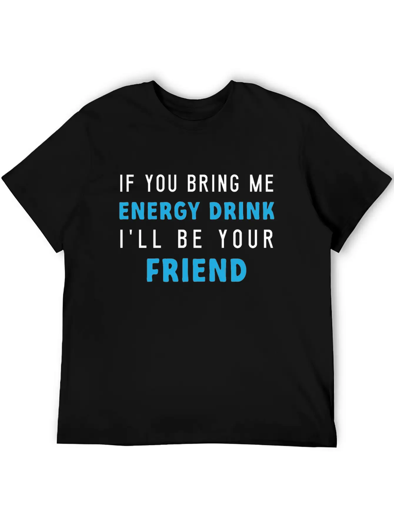 Energy, Drink, Adrenaline, Junkie, Sports, Stylish Everyday T-Shirt – Unisex Basic Cotton Tee