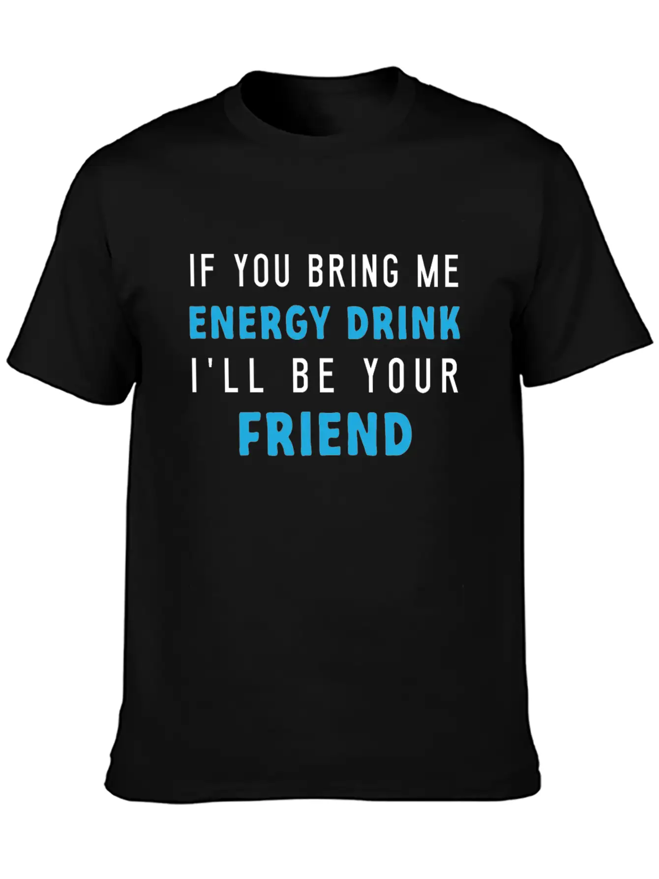 Energy, Drink, Adrenaline, Junkie, Sports, Stylish Everyday T-Shirt – Unisex Basic Cotton Tee