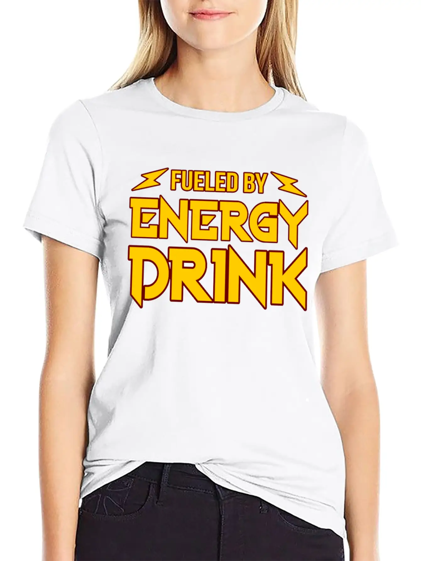 Energy Drink Comfortable Minimalist Graphic Tee – Summer Style Essential